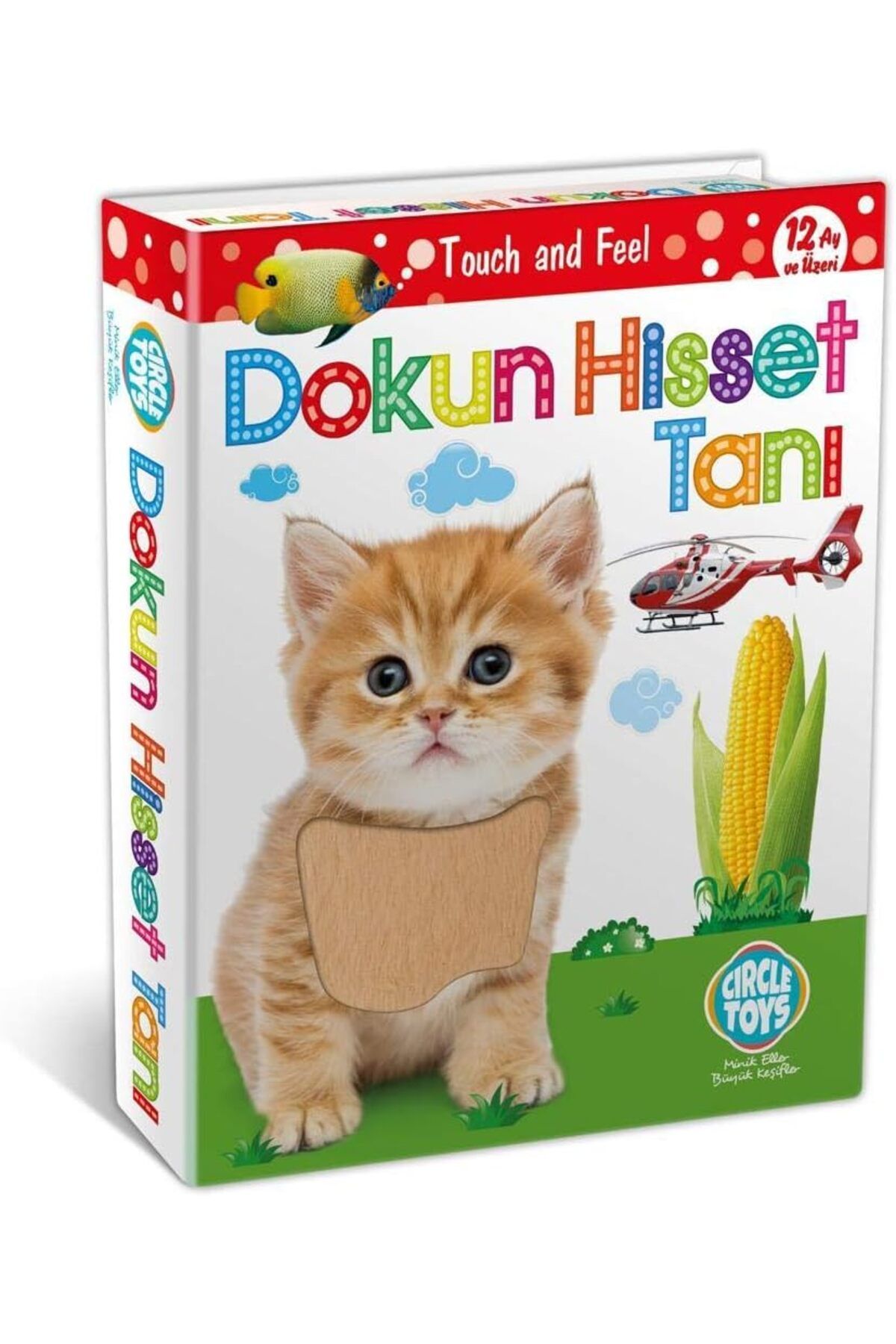 Mena Rise TuonShop Toys Dokun Hisset Tanı Eğitim Kartları, Zeka Kartları - Touch And Feel 1122991