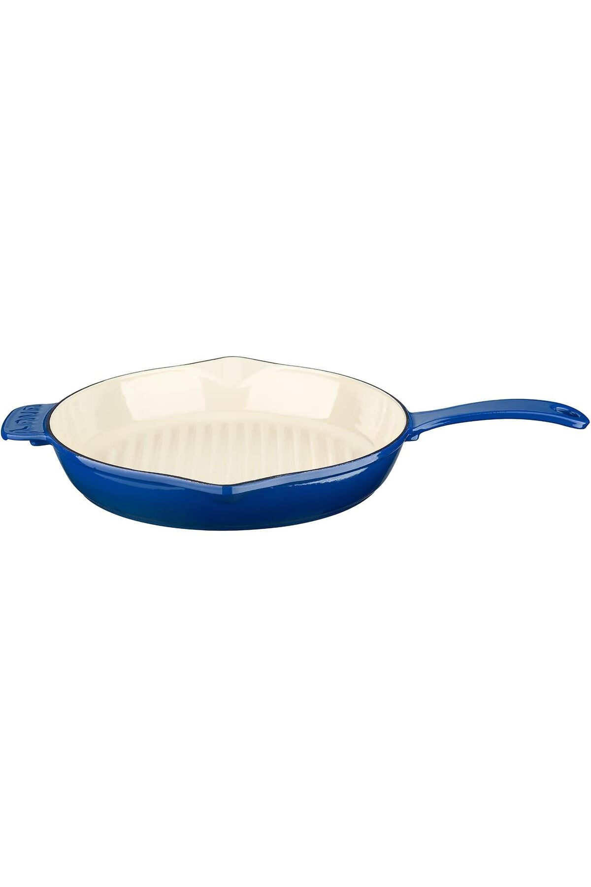 Mena Rise Döküm Yuvarlak Izgara Tavası Döküm Demir Yekpare Saplı Edition Serisi Çap(Ø)28cm. Mavi 1064