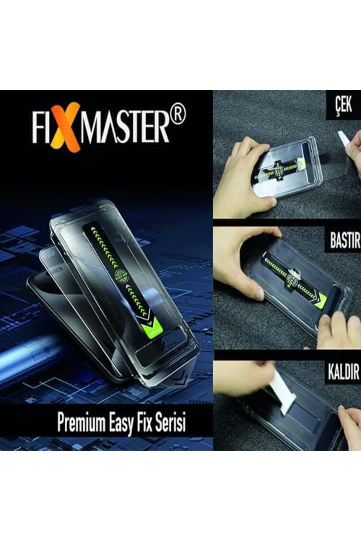 Mena Rise-Diyar-ıFırsatShop Ghost (الخصوصية) زجاج مقسى متوافق مع iPhone 11 وiPhone Xr، Easy Fix Kola 3