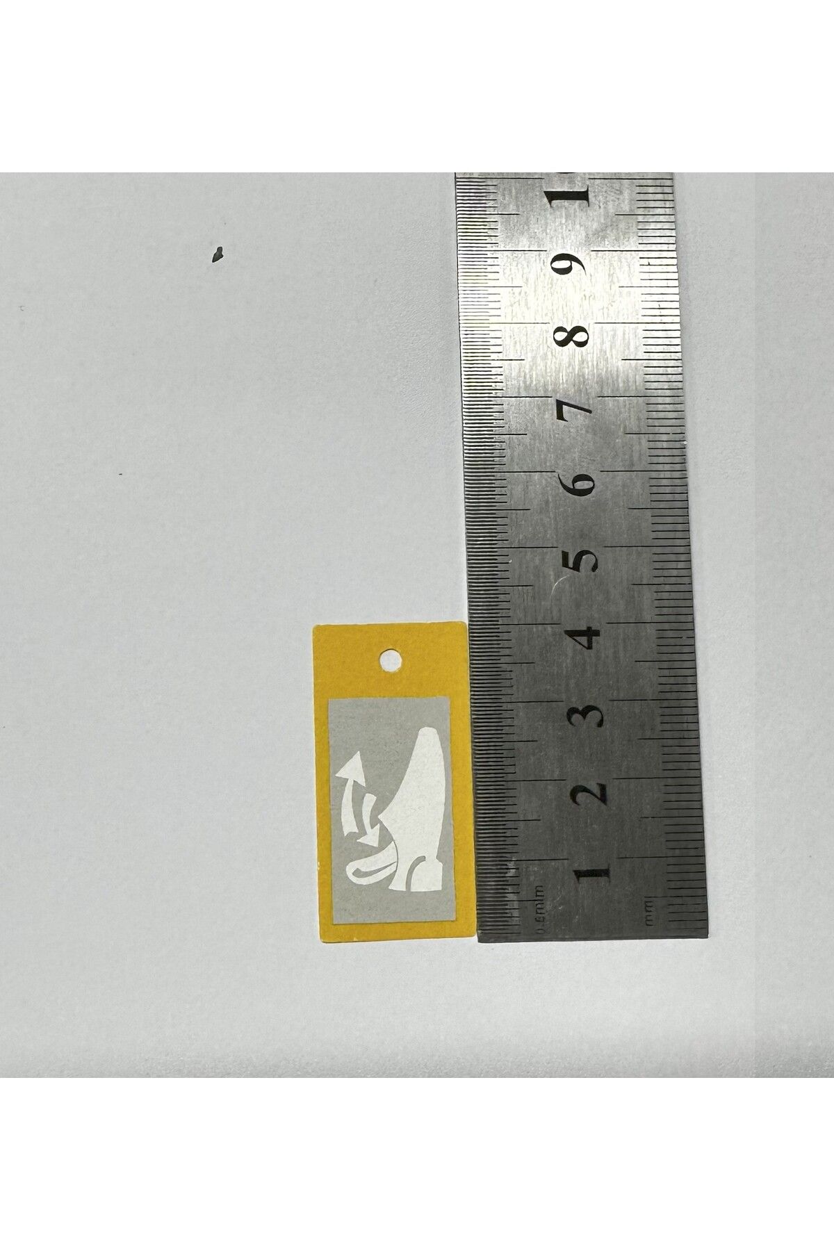 CALİDAD Yırtılmaz Ayakkabı Baskılı Karton Etiket 2 Cm x 4 Cm 1.000 Adet