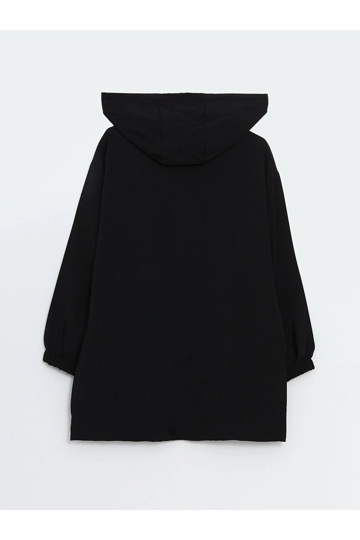 LC Waikiki Kapüşonlu Düz Oversize Kadın Tunik