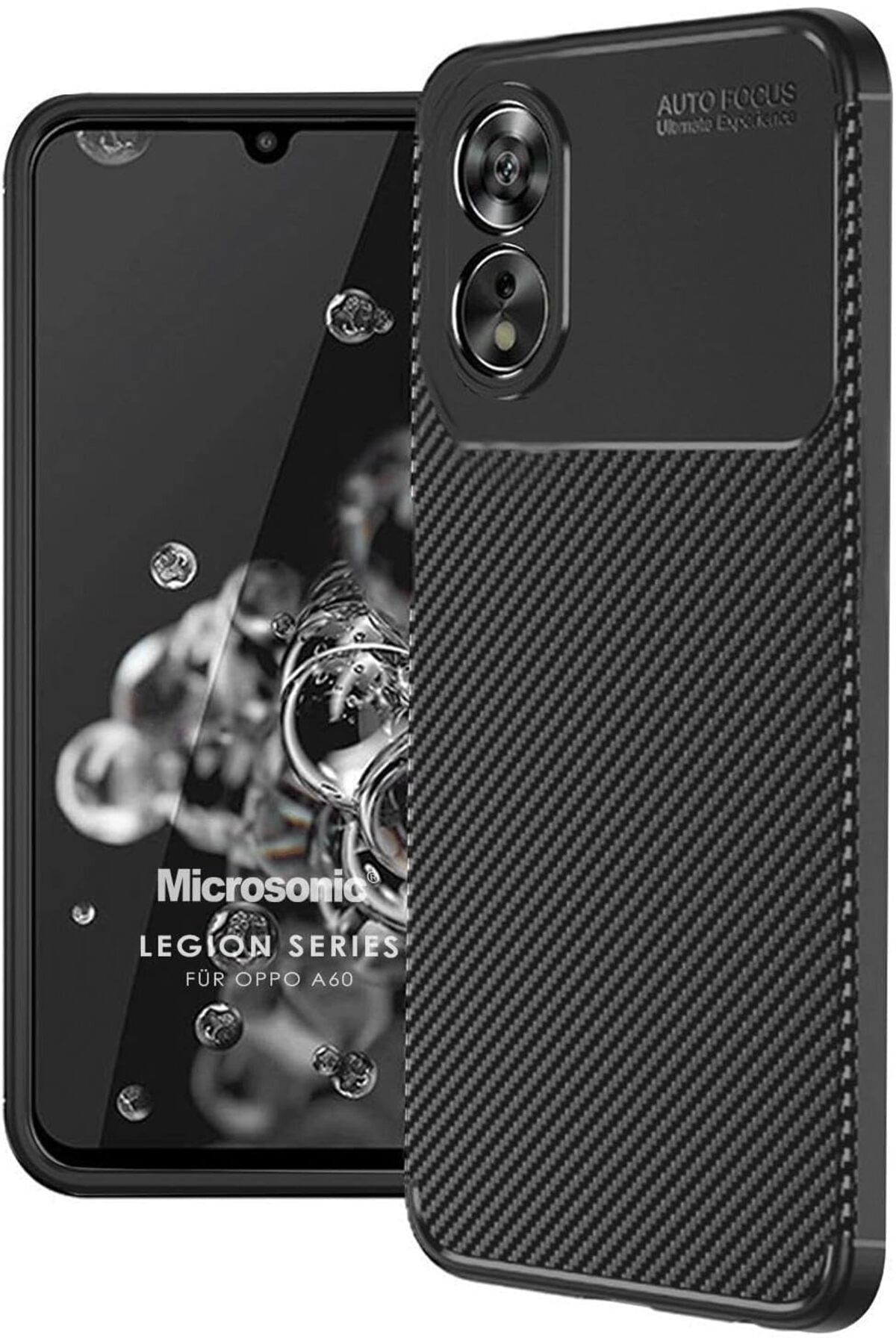 Mena Rise TuonShop Oppo A60 Kılıf Legion Series Siyah [A60 ile Uyumlu Kılıf - Siyah] 1122991