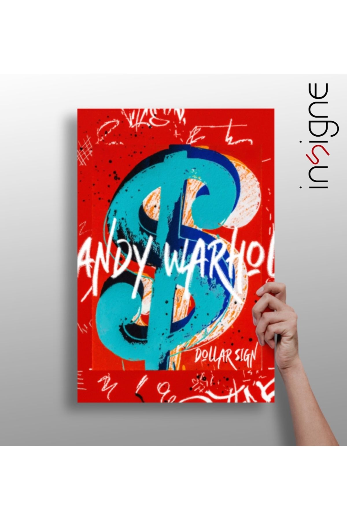 Insigne Andy Warhol Alüminyum Tablo