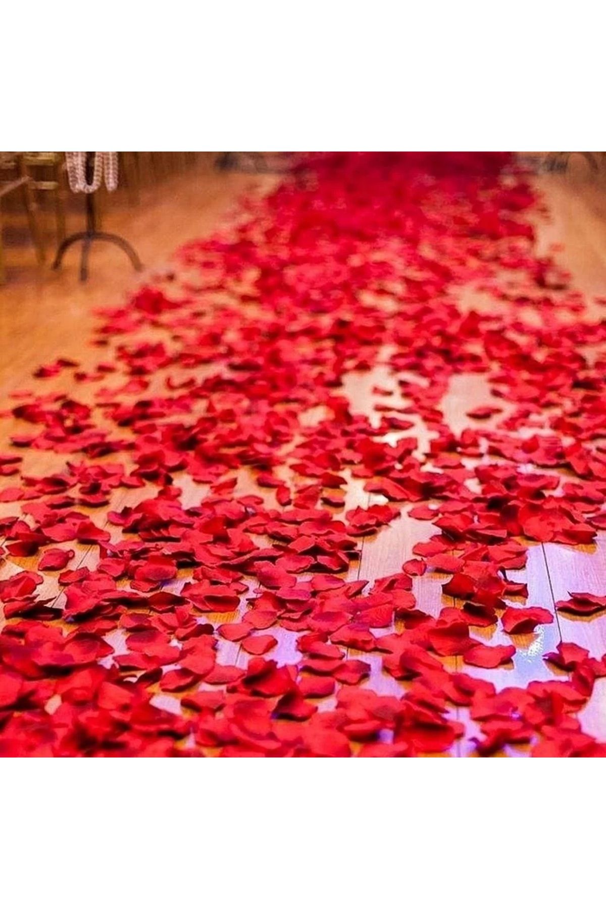 LEDONLİNE 1000li Büyük Boy Kuru Gül Yaprağı Romantik Dekor