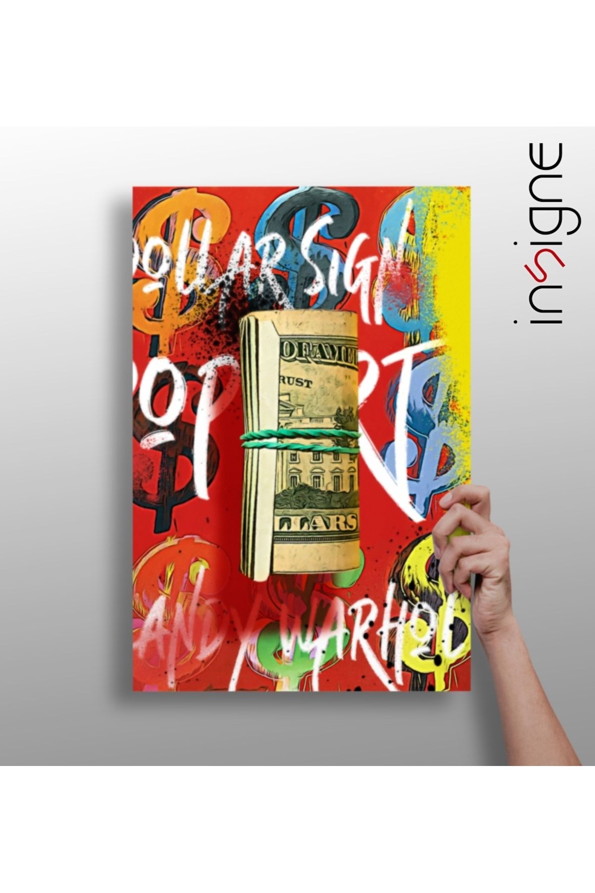Insigne Andy Warhol Alüminyum Tablo