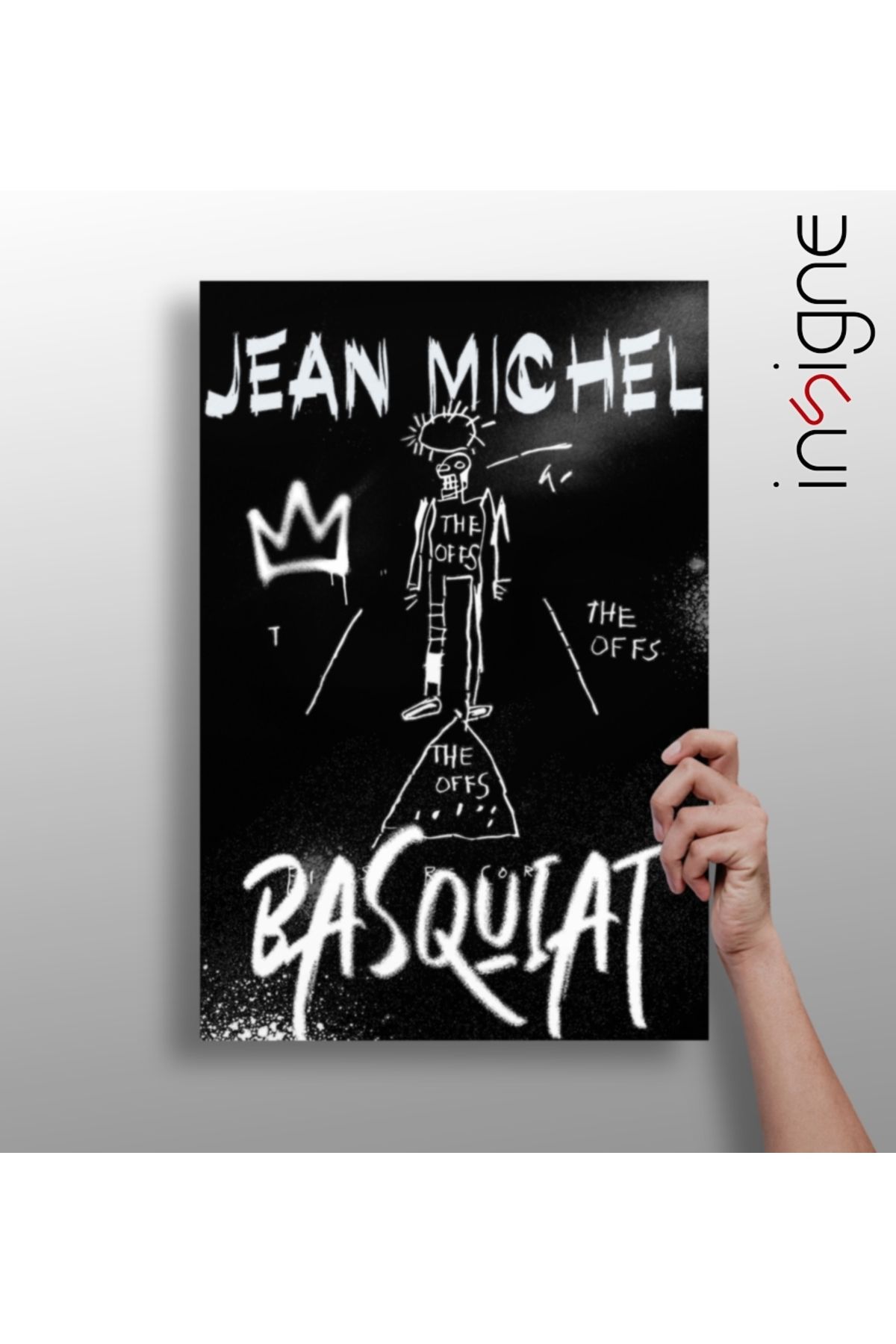 Insigne Basquiat Alüminyum Tablo