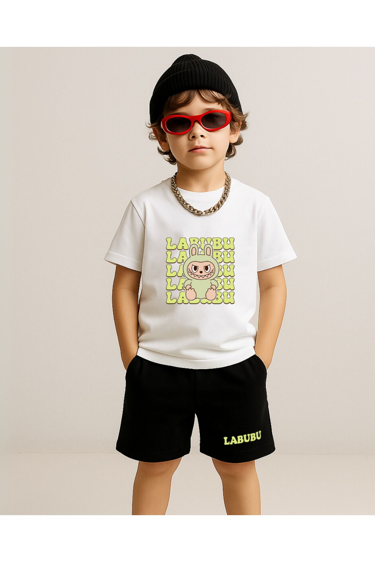 Touz Moda-Summer T-Shirt-Shorts Children's Set 1