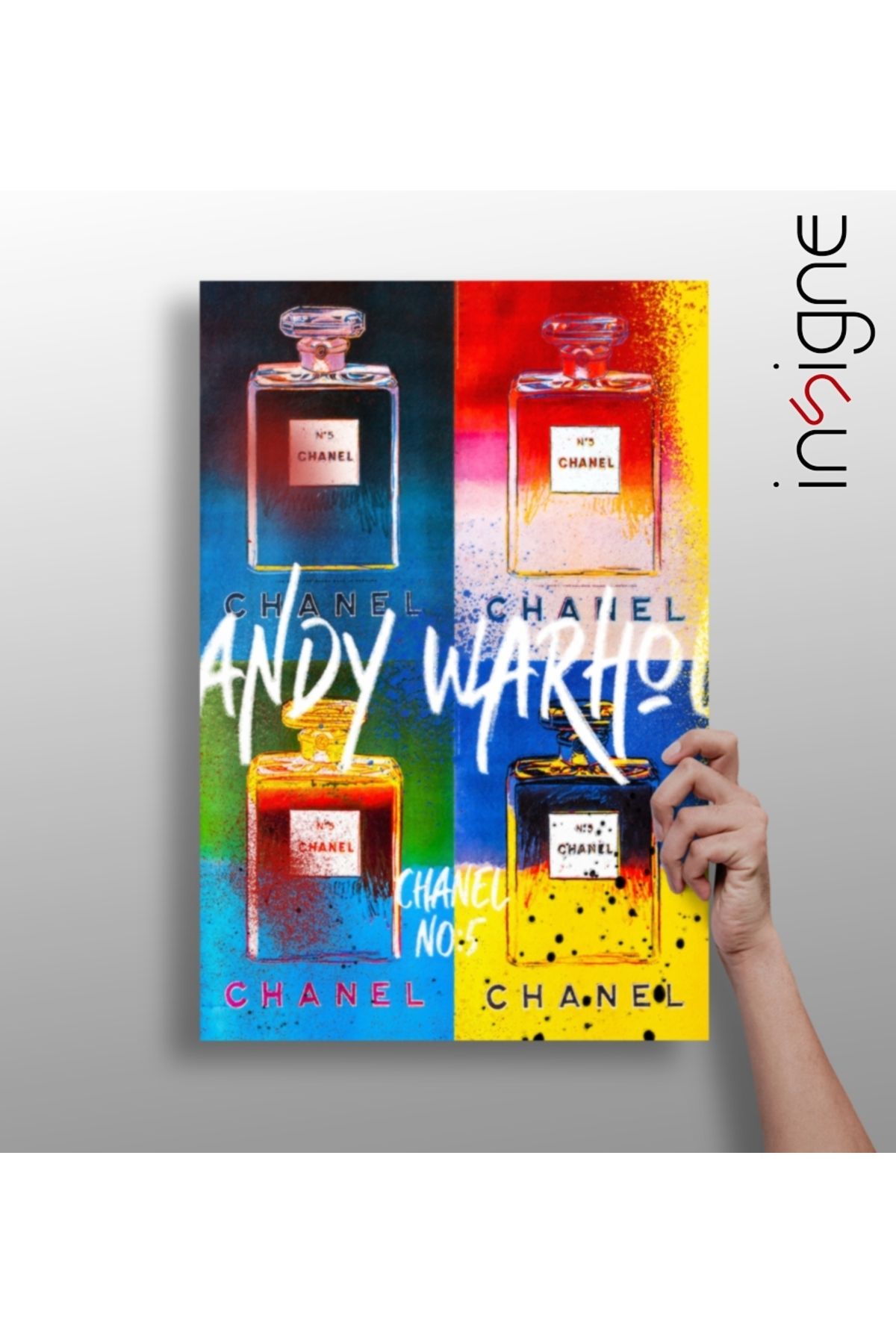Insigne Andy Warhol Alüminyum Tablo
