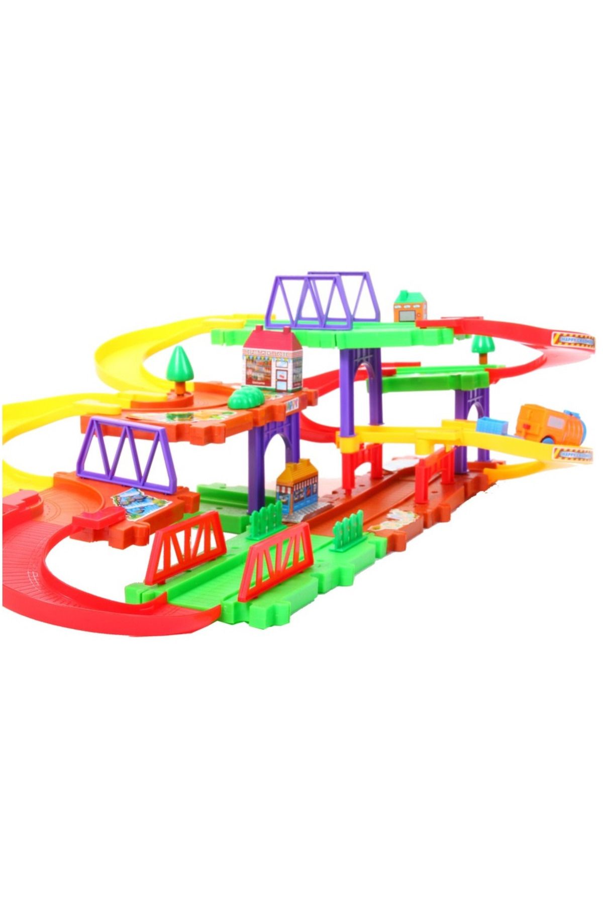 ideal STORE-Puzzle Play Set, HAPPY Magic Route, Accessorized with Specific Elements, Helps with Development 5
