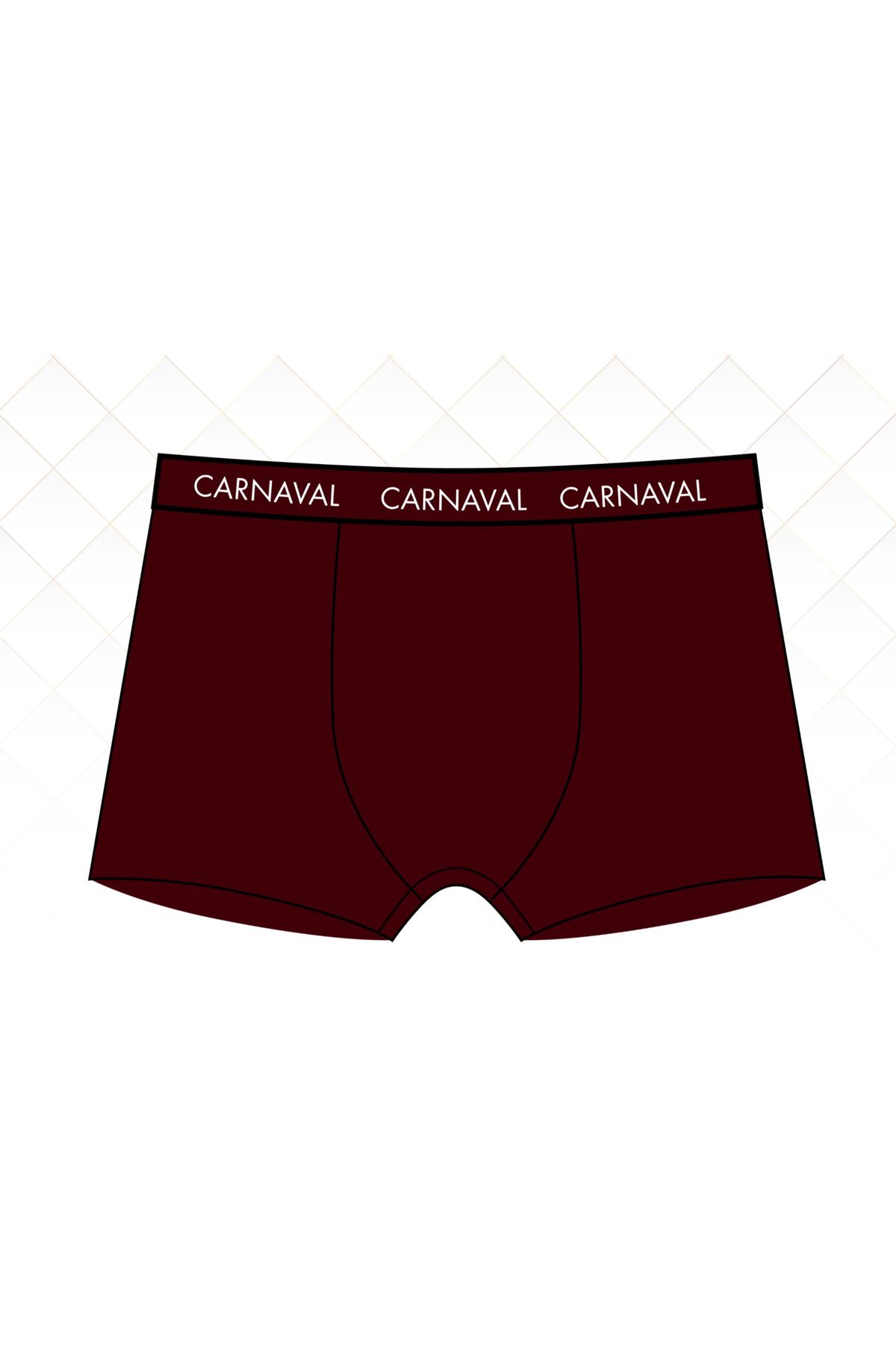 SURYA Bordo Erkek Boxer