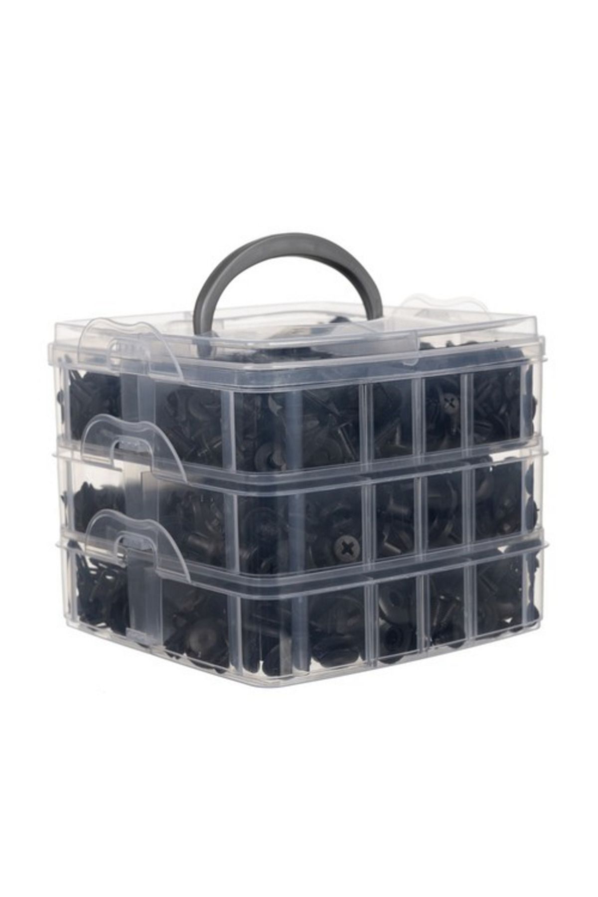 ideal STORE-Set Cleme-Clipsuri Reconditionare Auto idealSTORE, Include 620 de elemente, 16 Dimensiuni Universale 6