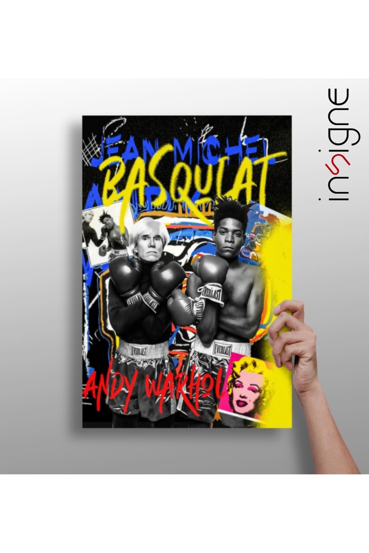 Insigne Basquiat Alüminyum Tablo