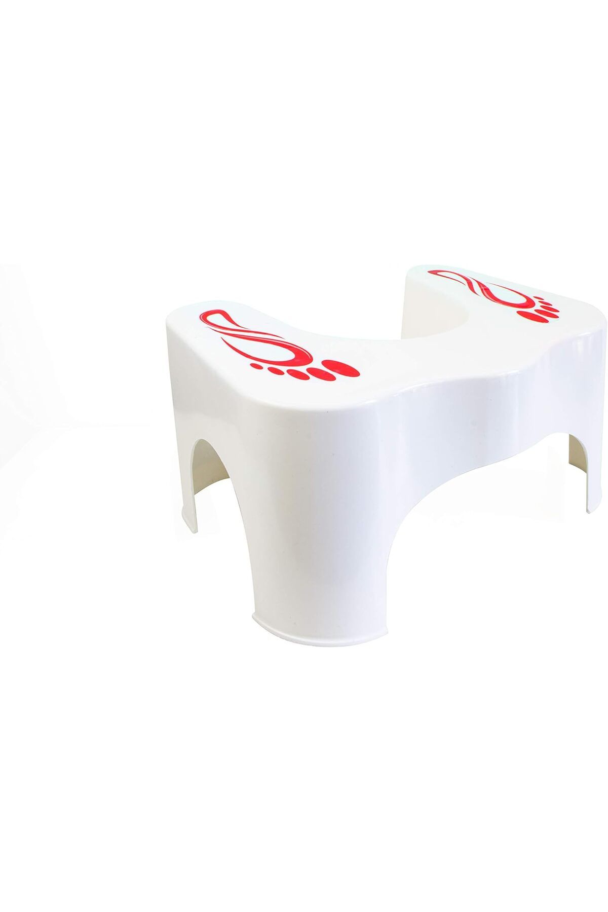 Mena Rise Klozet Taburesi, 44 x 21 x 31 cm, Beyaz 1064272