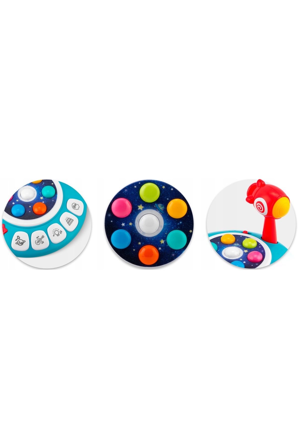 ideal STORE-Children's toy UFO Spaceship idealSTORE, with Hammer and Lights, Melodies, Develops Motor Skills 7