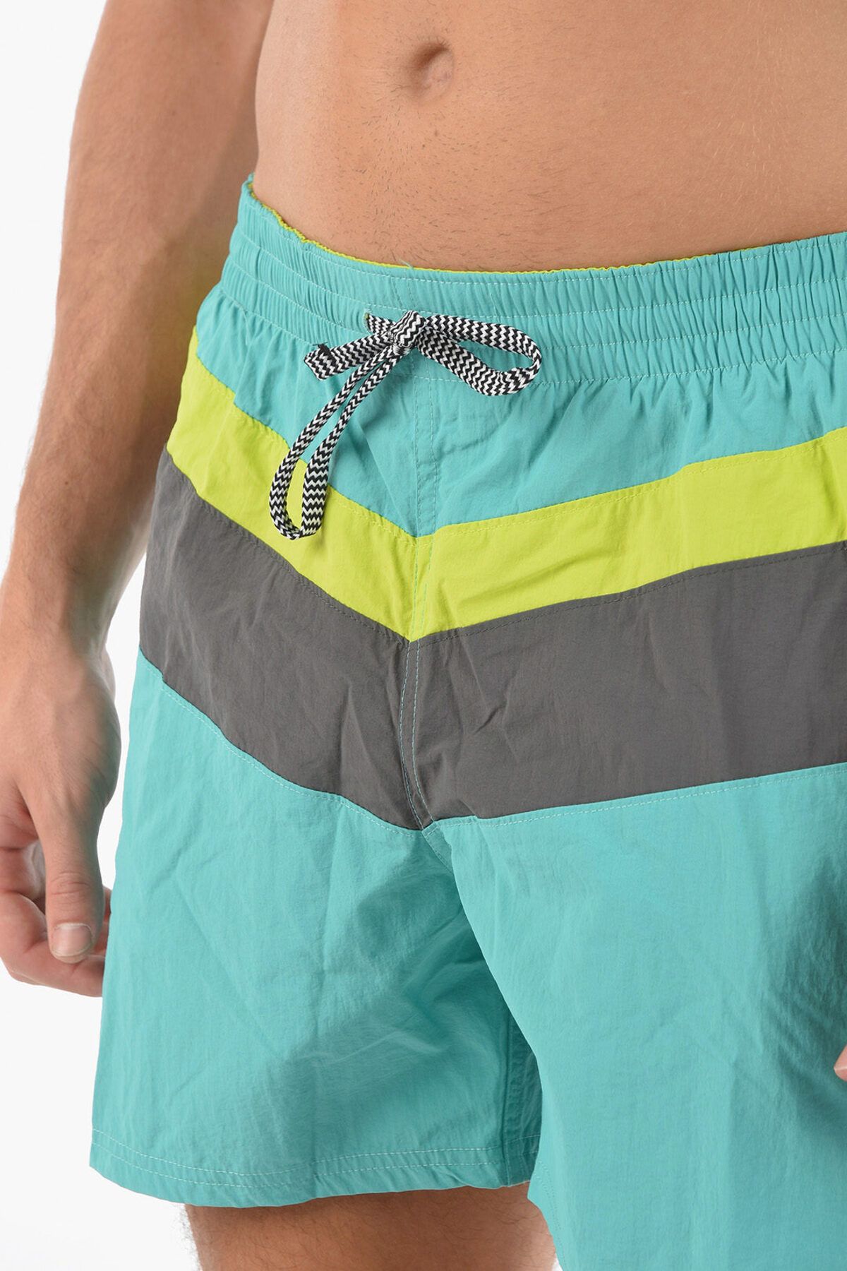 Nike-Swim Two-Tone Boxer Swimsuit 3
