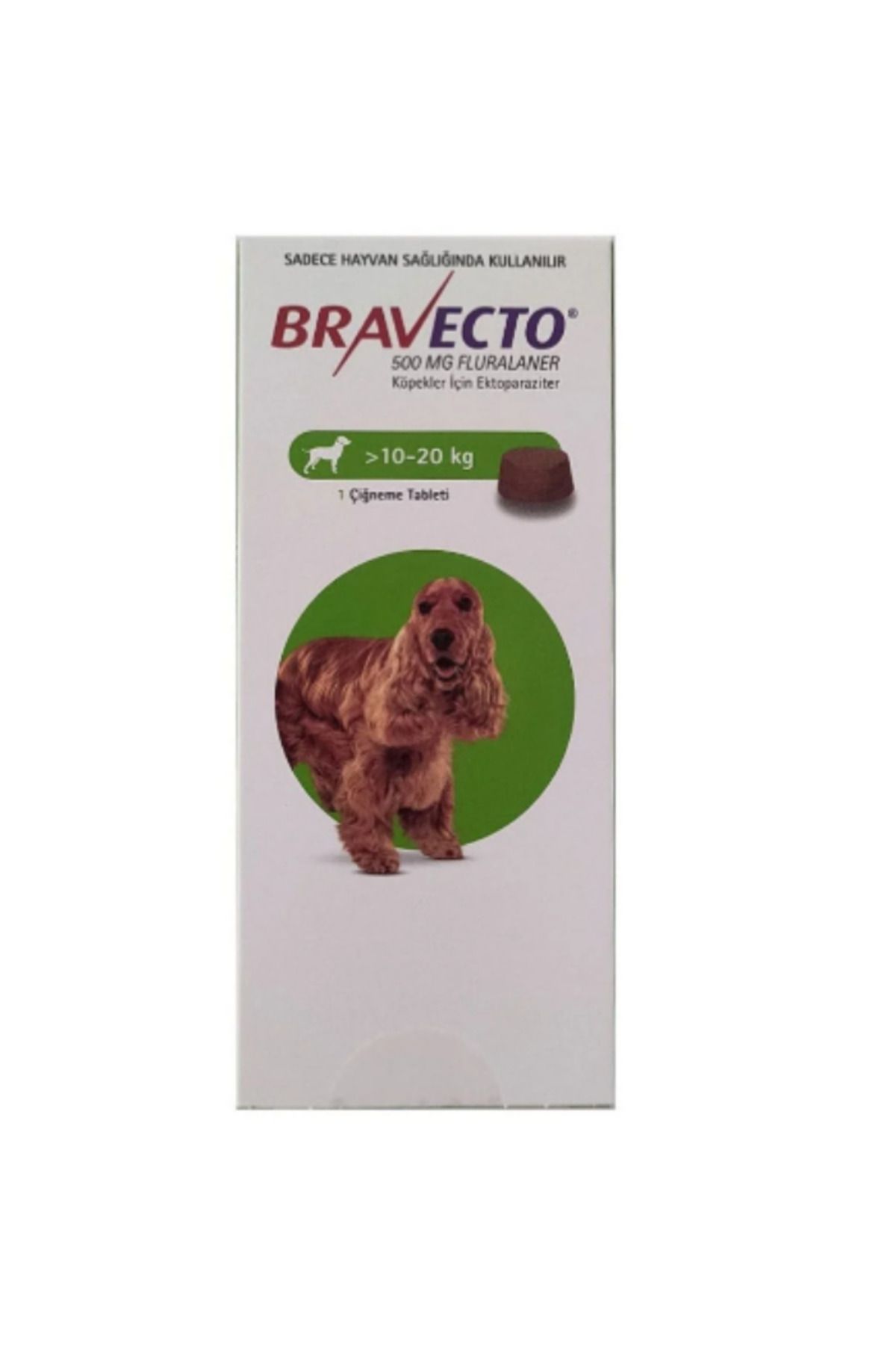 bravecto Bravect-o Köpek İç Dış Anti Parazit Uzaklaştırıcı 10-20 kg arası