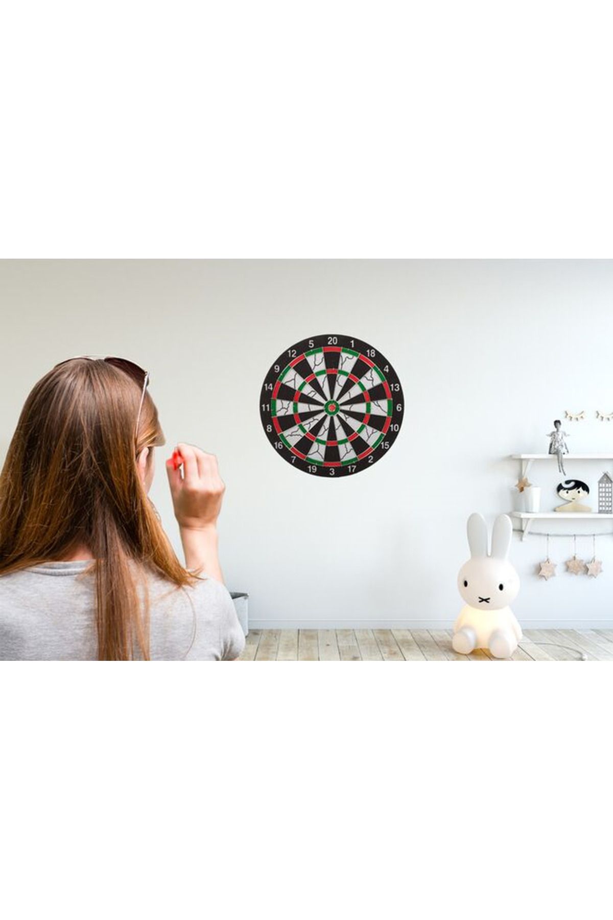 ideal STORE-Ideal GameStore Dart, 4 Darts, Double Face Dial, Develops Manual Skills, Hand-Eye Coordination 6