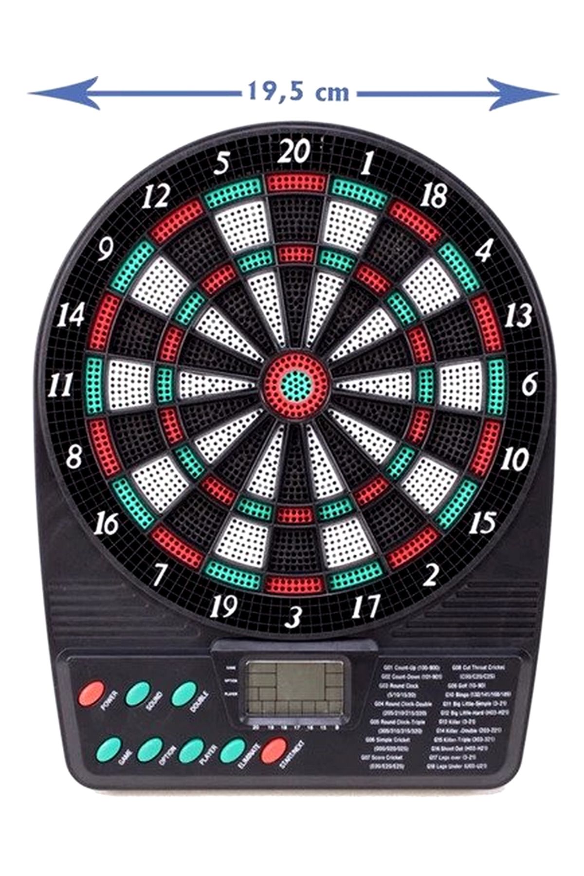 ideal STORE-Ideal Store Electronic Dart Game, 3 Arrows, 9 Tips, 18 Games with 159 Variants, Develops Skills M 2