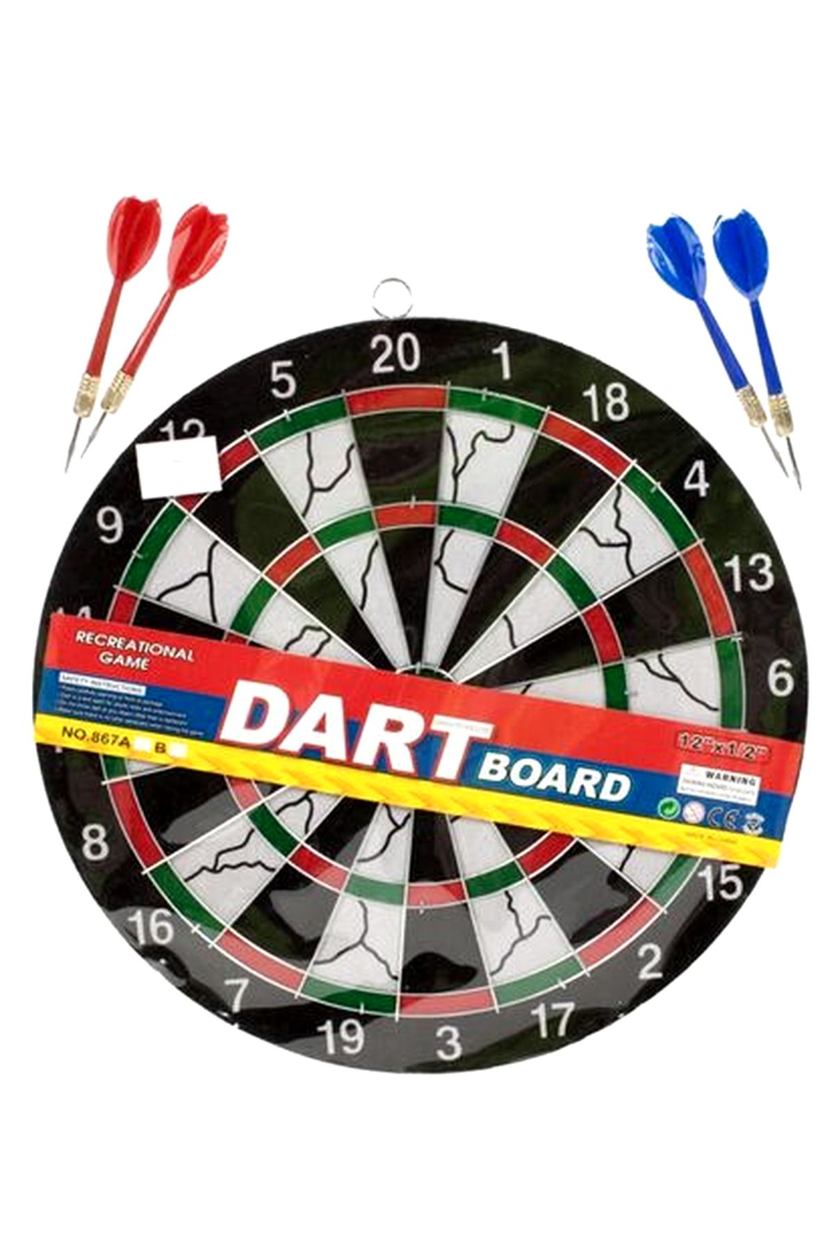 ideal STORE-Ideal GameStore Dart, 4 Darts, Double Face Dial, Develops Manual Skills, Hand-Eye Coordination 8