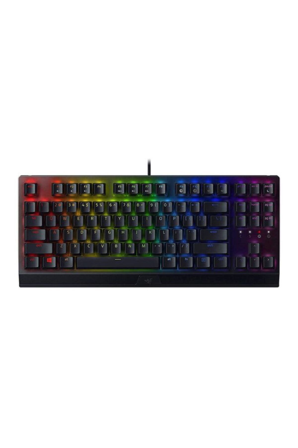 RAZER-BlackWidow V3 Tenkeyless - Mechanical Wired Gaming Keyboard Black - US Layout 1