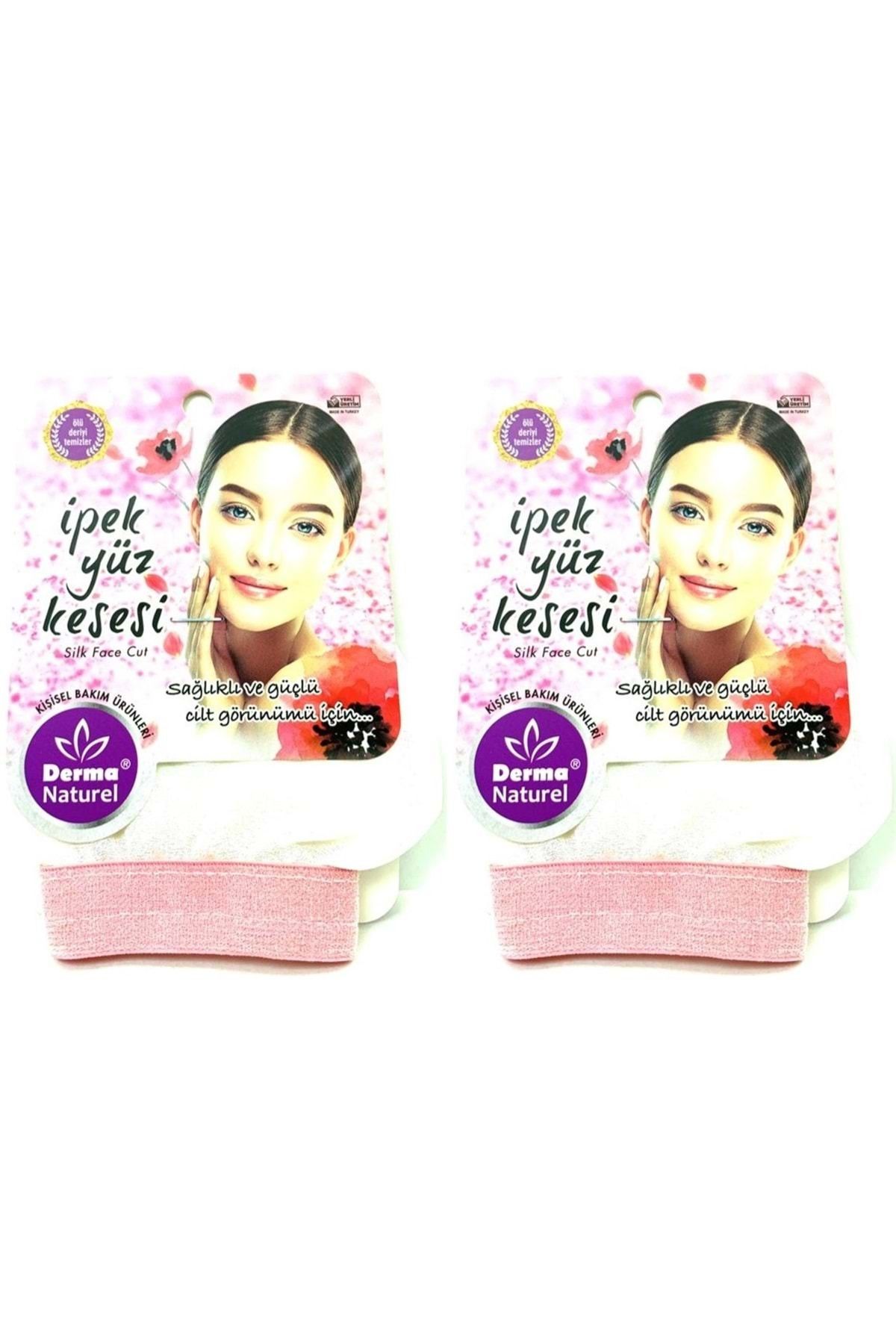Derma Naturel İpek Yüz Kesesi MS-31 (2 Li Set)