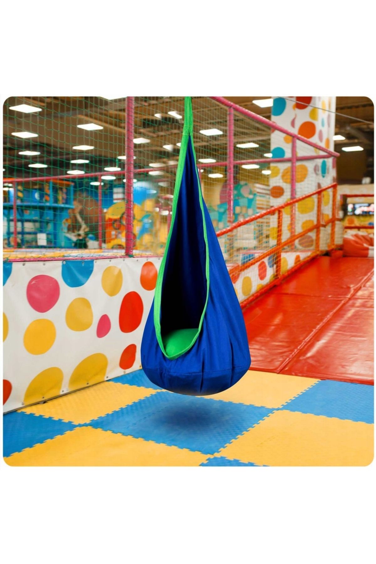 ideal STORE-Hamac copii The Raven's Nest tip cocon idealSTORE Dimensiune 140 x 55 cm, Material solid, Include pe 6
