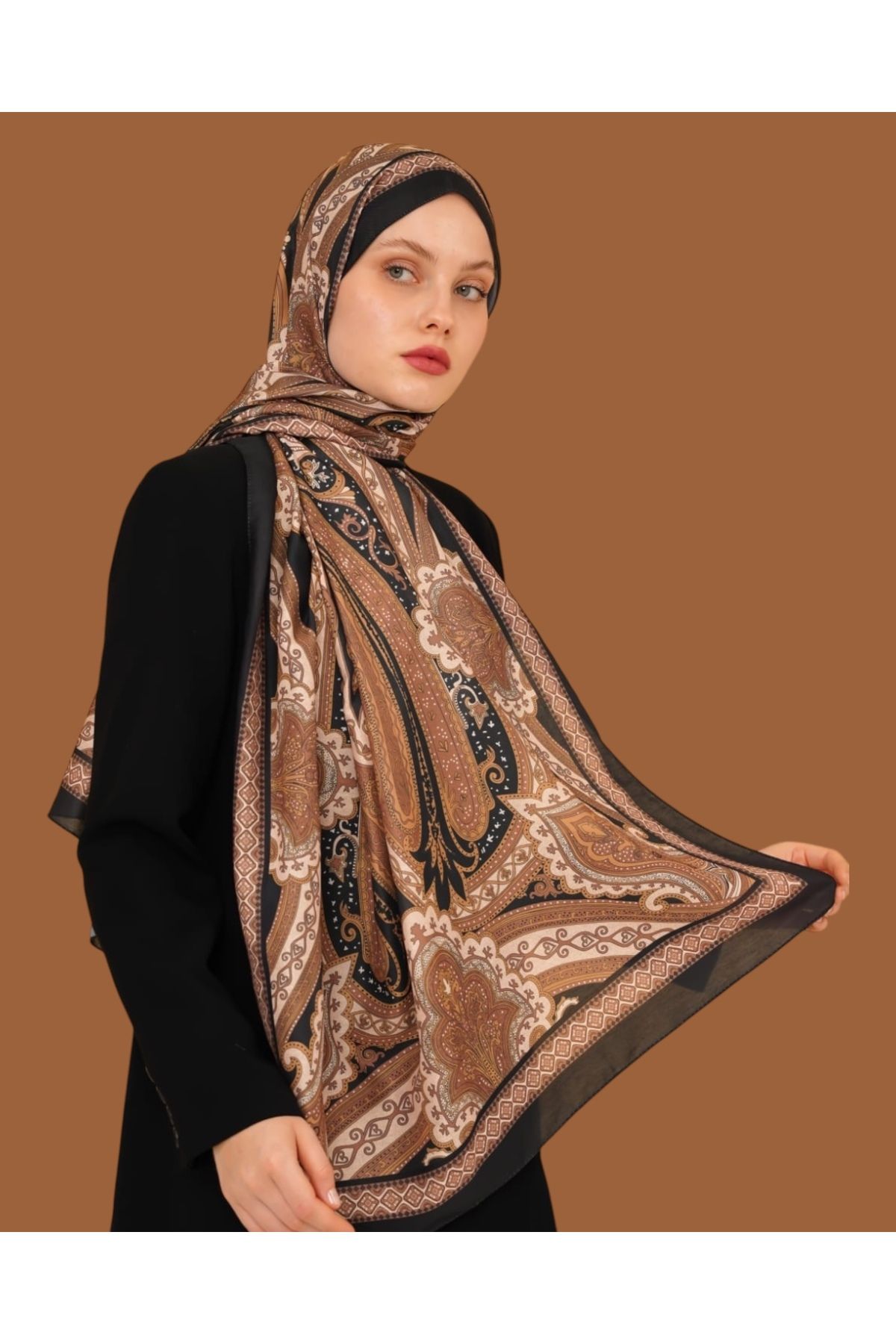 LEİLA SCARF Soft Cotton Şal