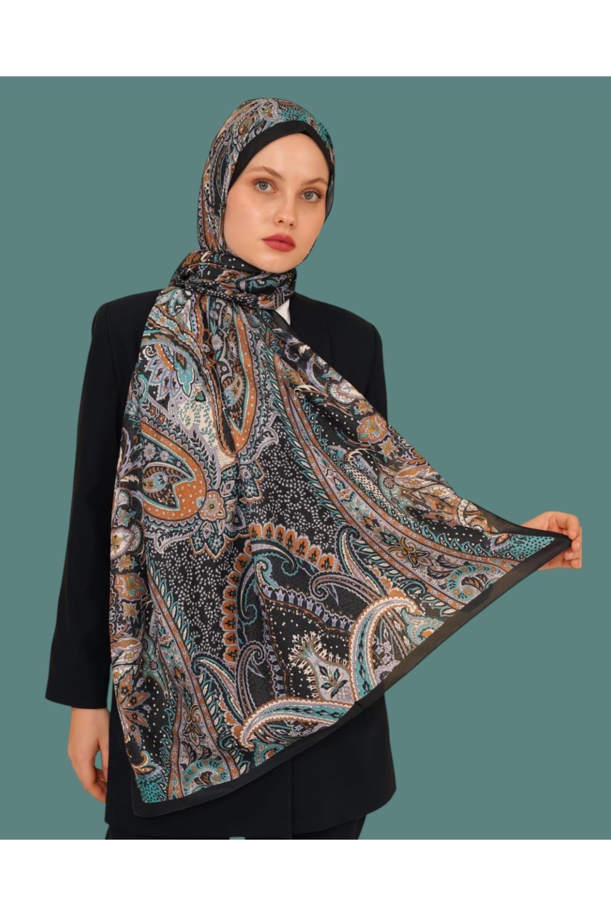 LEİLA SCARF Soft Cotton Şal