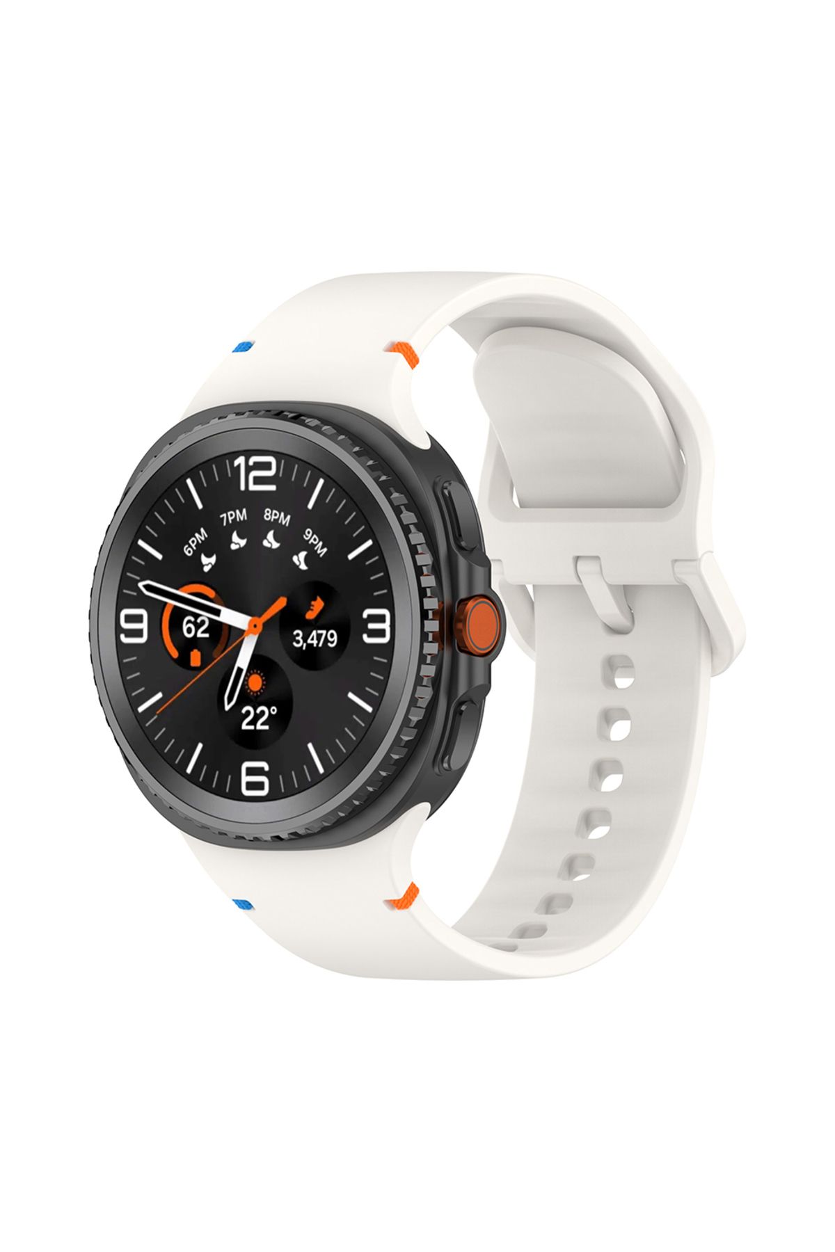 VOYO Samsung Galaxy Watch 8 Ultra Saat Kordonu Kayış Silikon Bileklik