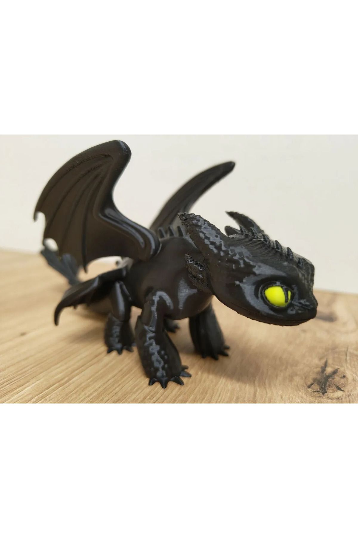 Phigo Ejderhanı Nasıl Eğitirsin Figürü 18 cm – Kişiye Özel İsimli 3D Baskı Fantastik Koleksiyon Biblosu