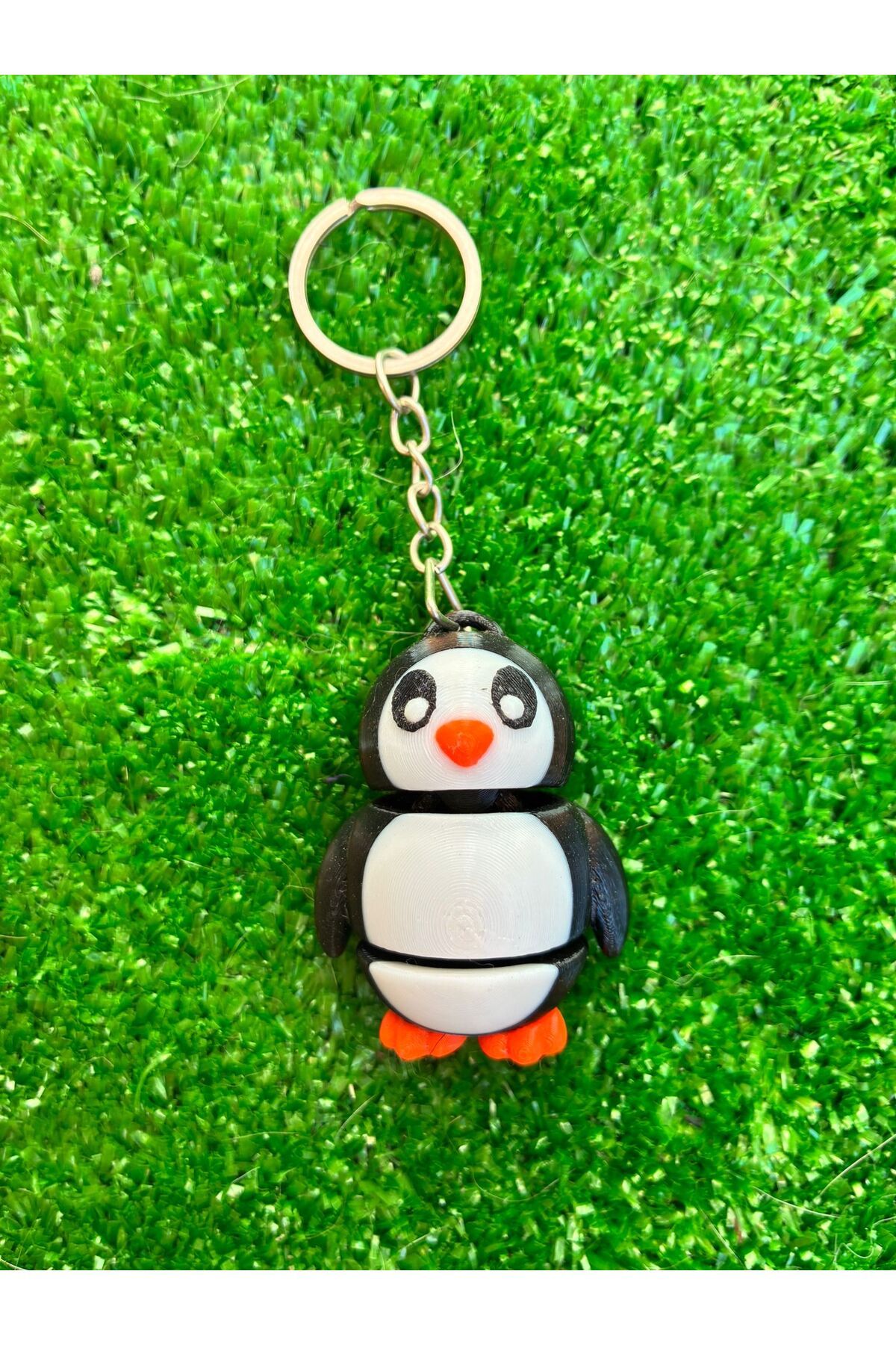 4BOYUTHAYAT Hareketli Penguen Anahtarlık