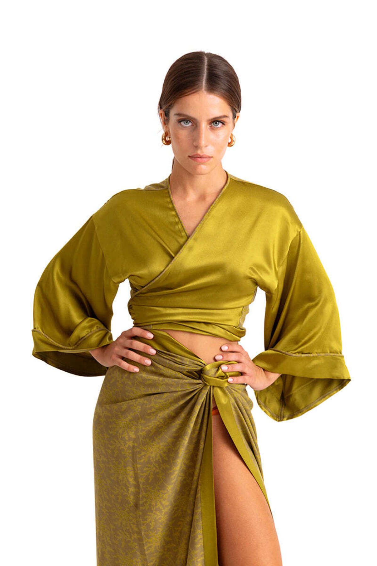Movom ASPEN TIE FRONT BLOUSE