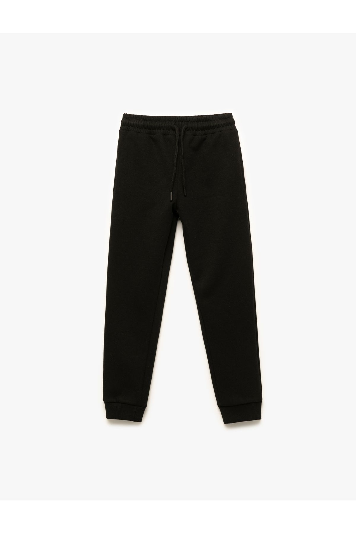 Koton-Basic Jogger Sweatpants with Elastic Waist and Pockets 1