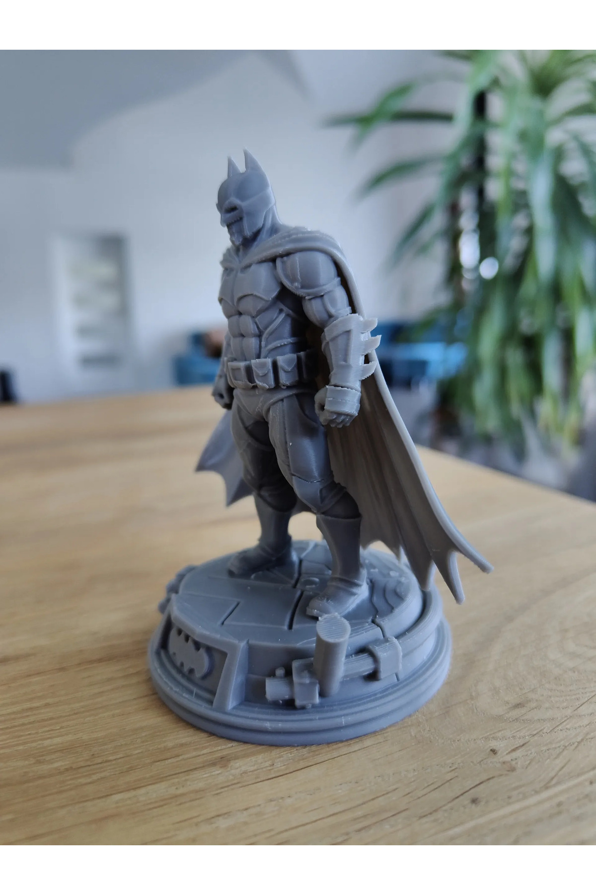 Batman-Diorama-Figur, 10 cm – mit Namen beschreibbare 3D-Druckkollektion und Desktop-Dekoration