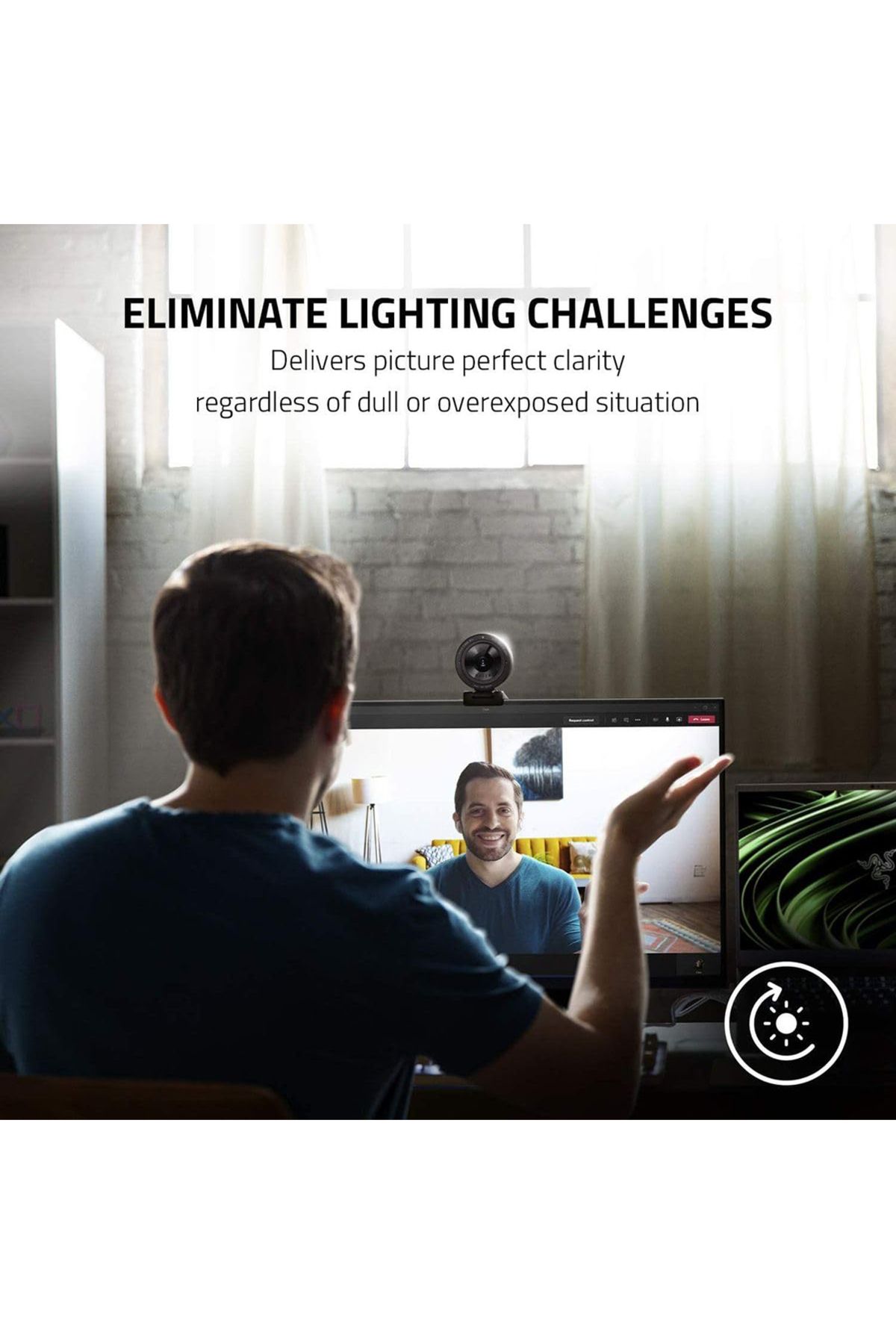 RAZER-6o - USB Camera with High-Performance Adaptive Light Sensor - Black 4