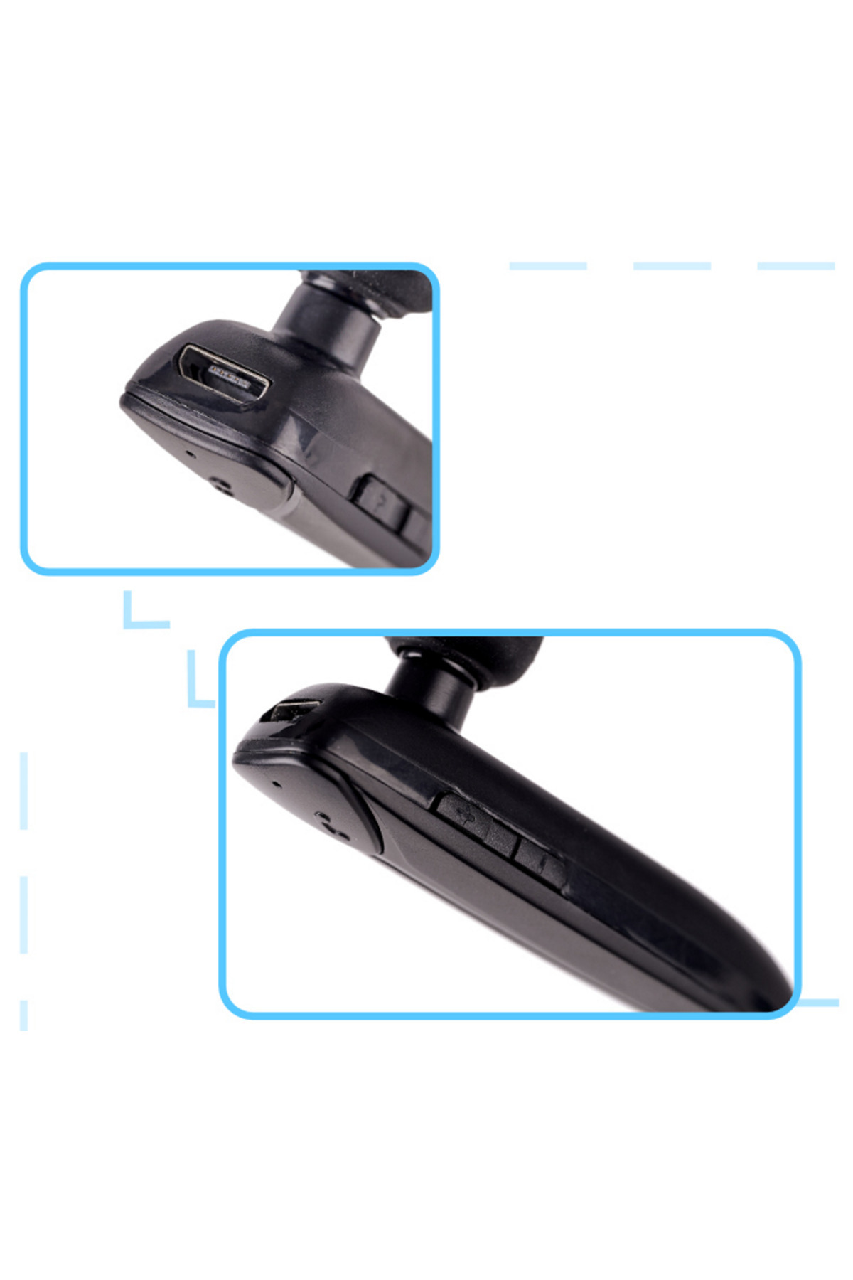 ideal STORE-idealStore Bluetooth Headset, 10 m Range, 10 hours Battery Life, Call Answering, Volume Control Button, Charging 3