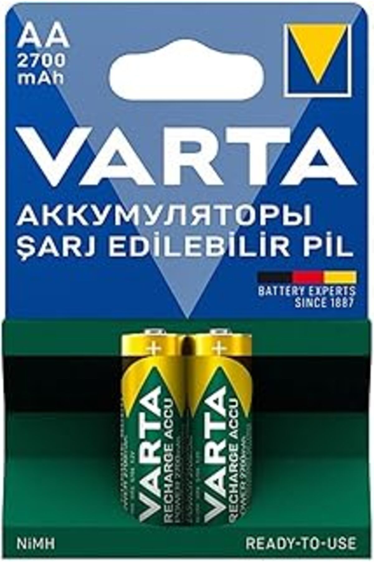 TBSProjects 2700 Mah Şarj Edilebilir Aa Kalem Pil 2'Li