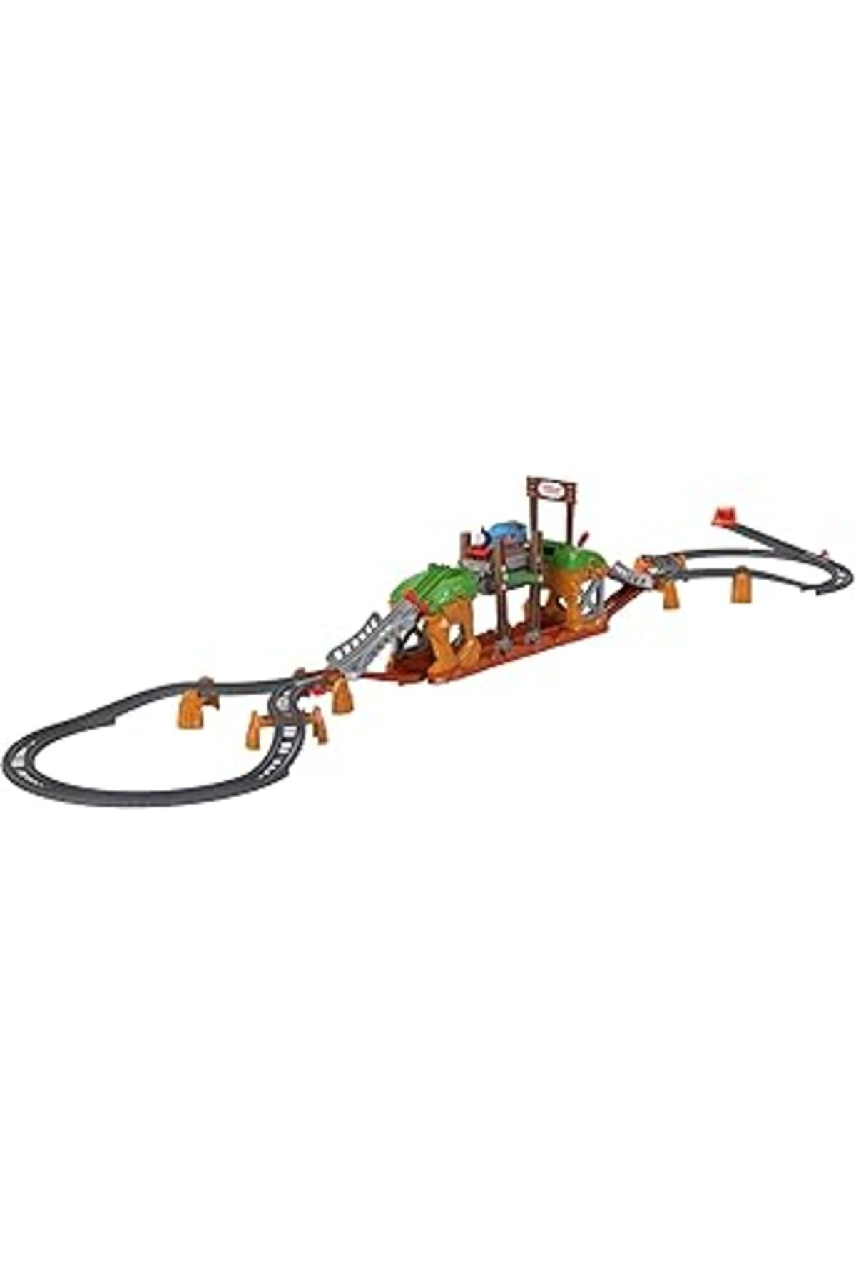 Mu Art Ahşap Thomas & Friends Ve Arkadaşları Yürüyen Köprü Tren Seti, Okul Öncesi Çağdaki Çocuklar İçin Motorlu