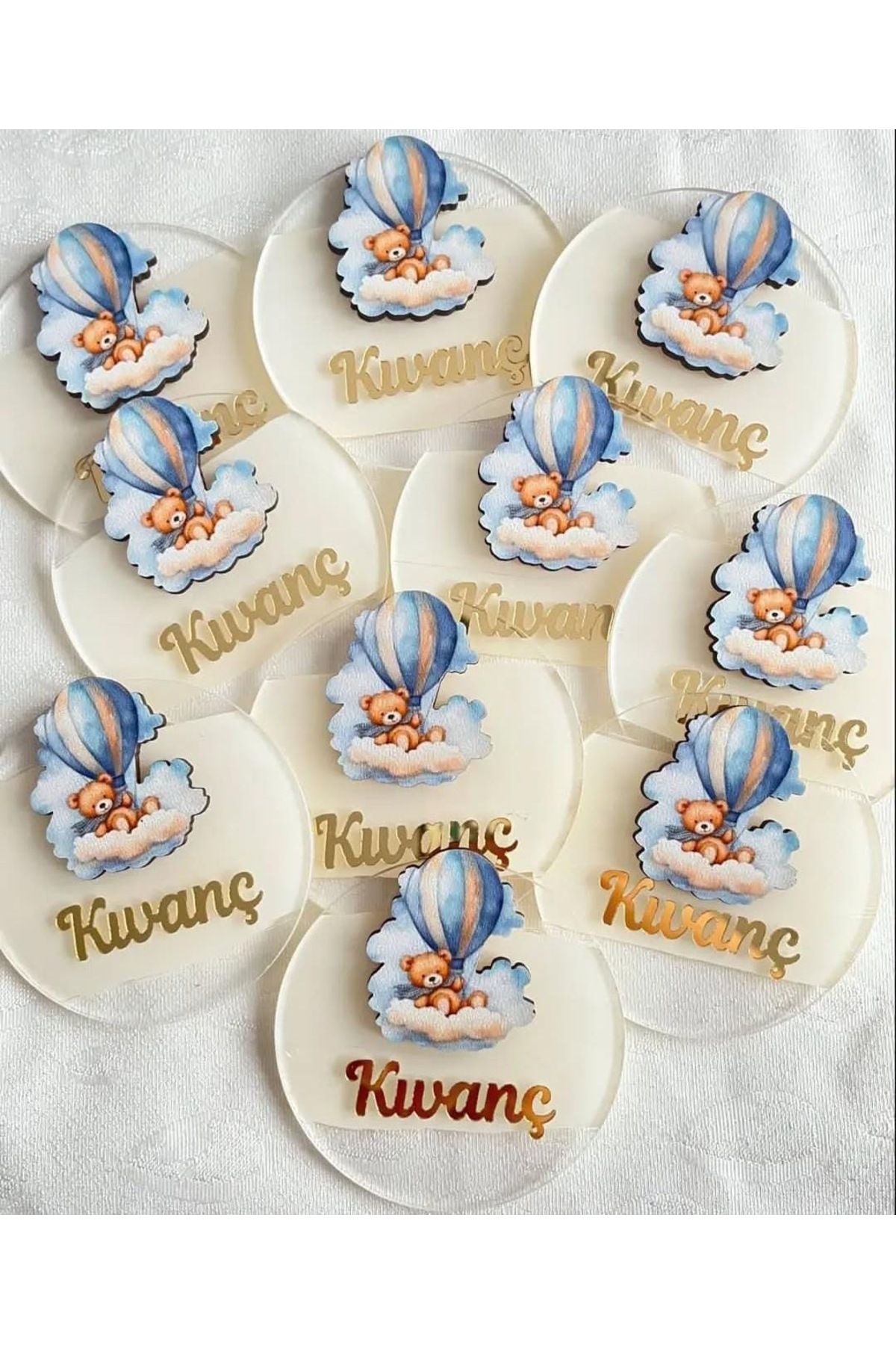 rüyaevitasarım BEBEK HEDİYELİK DOĞUM DOĞUM GÜNÜ SÜNNET NİŞAN SÖZ BABY SLOWER KINA DÜĞÜN MAGNET 20 ADET