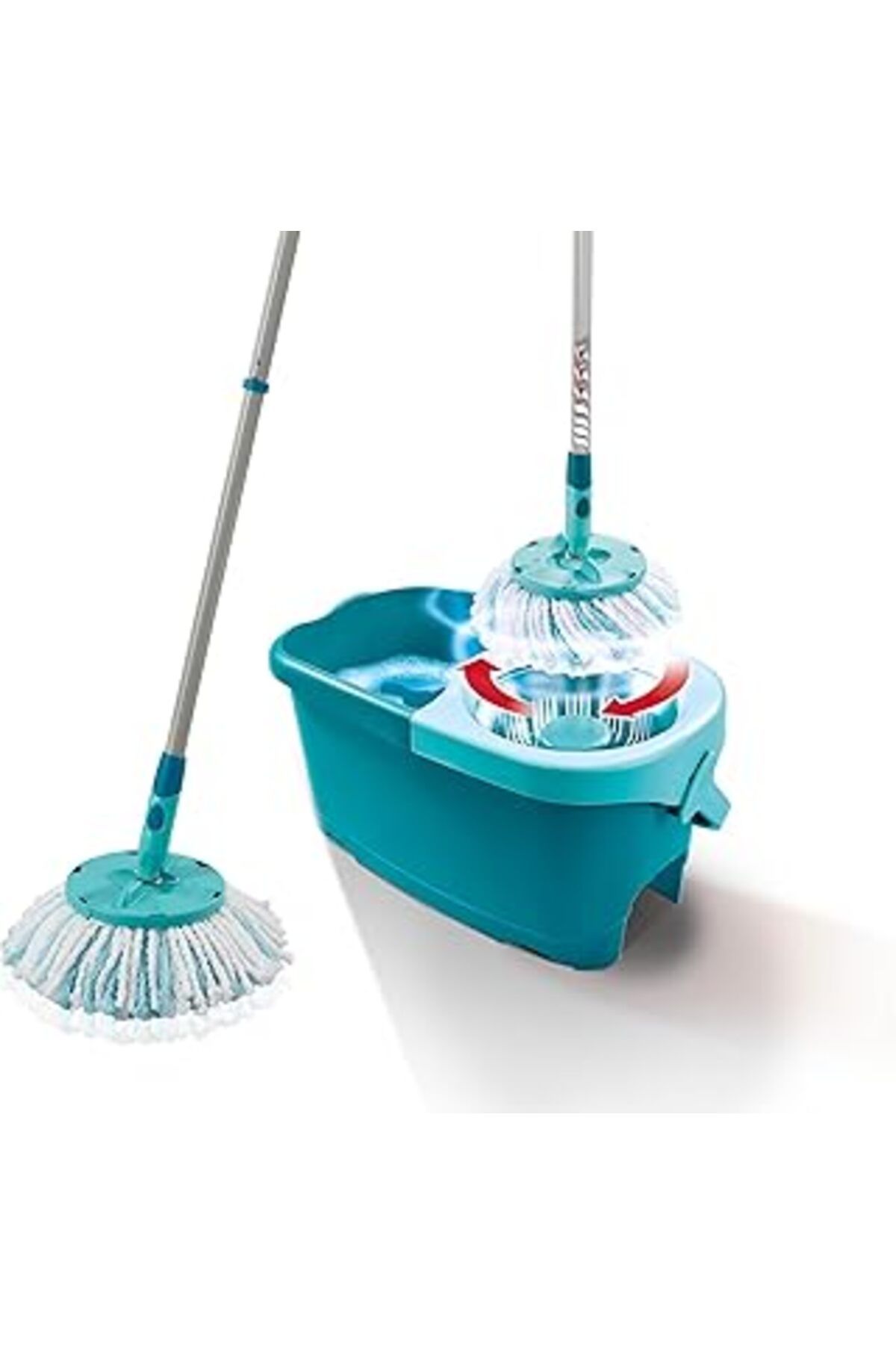 Mu Art Ahşap Leifheit Clean Twist Ergo Mop Set