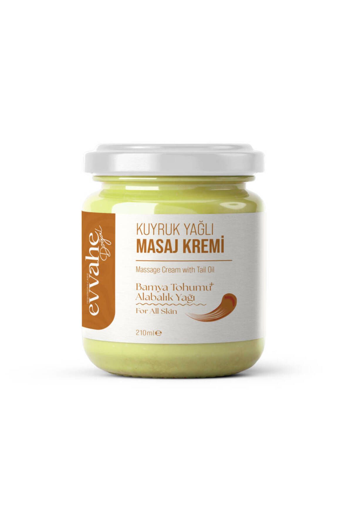 EVVAHE DOĞAL kuyruk Yağlı Masaj Kremi 210ml