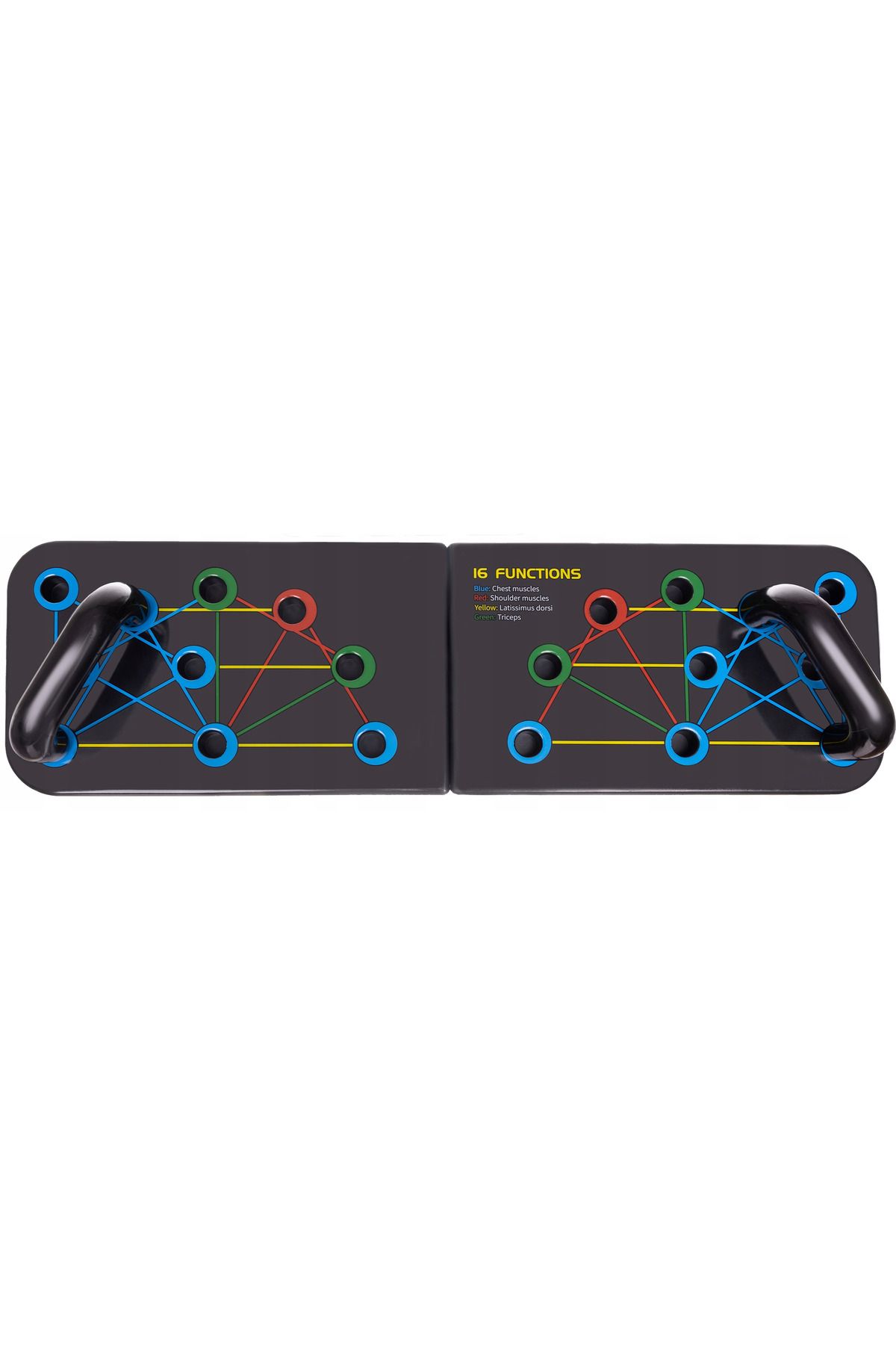 ideal STORE-idealStore XFunctions 16in1 Exercise Board, with Push-up Handles, Multifunctional, Foldable, Stabi 1