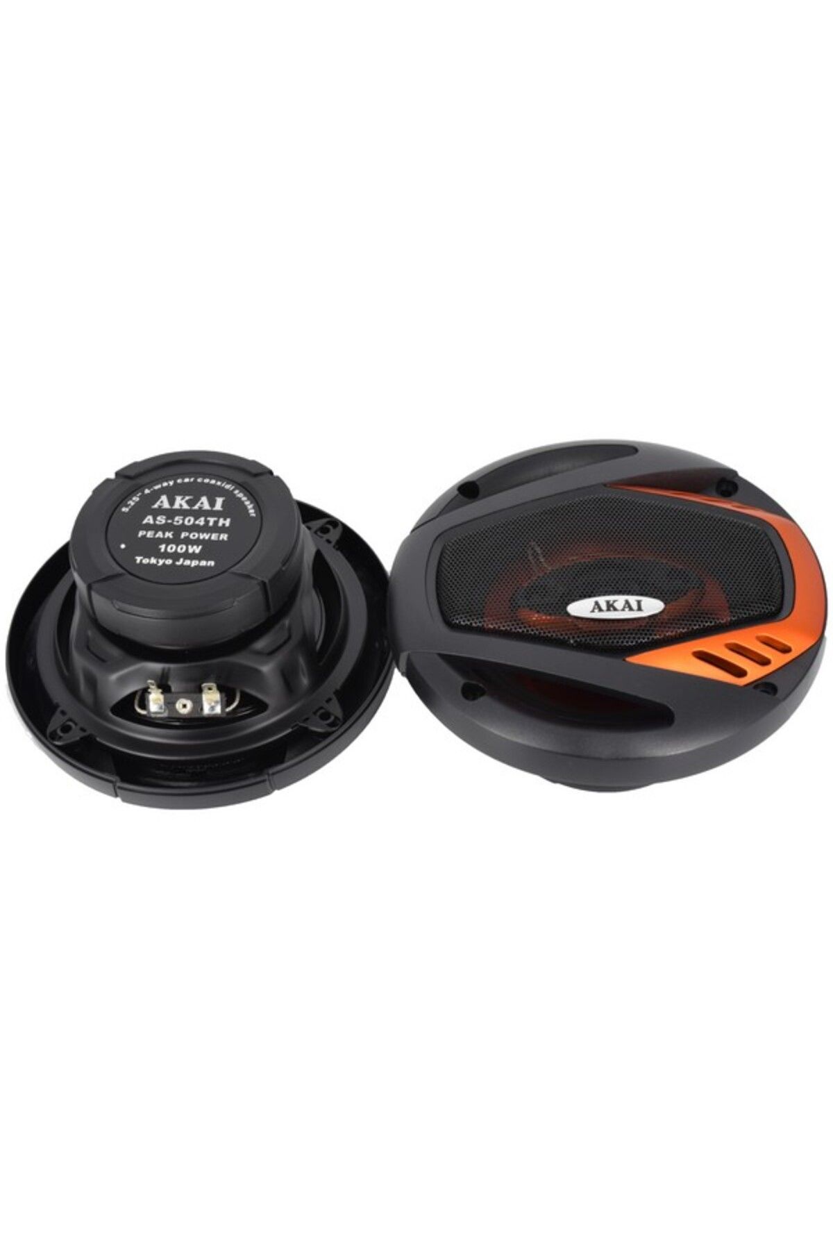 IDL-Set boxe audio AKAI 5 idealSTORE" AS-504TH, Dimensiune 13cm,Putere 100W, diamentru bobina 25mm, Twee 3