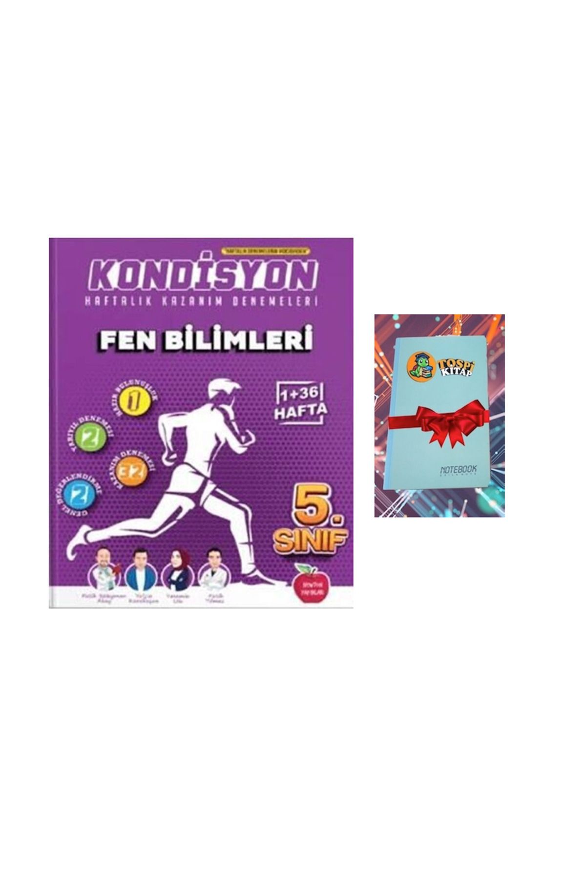 Newton Yayınları 5.Sınıf Kondisyon FEN BİLİMLERİ Deneme ( NOT DEFTERİ HEDİYE)