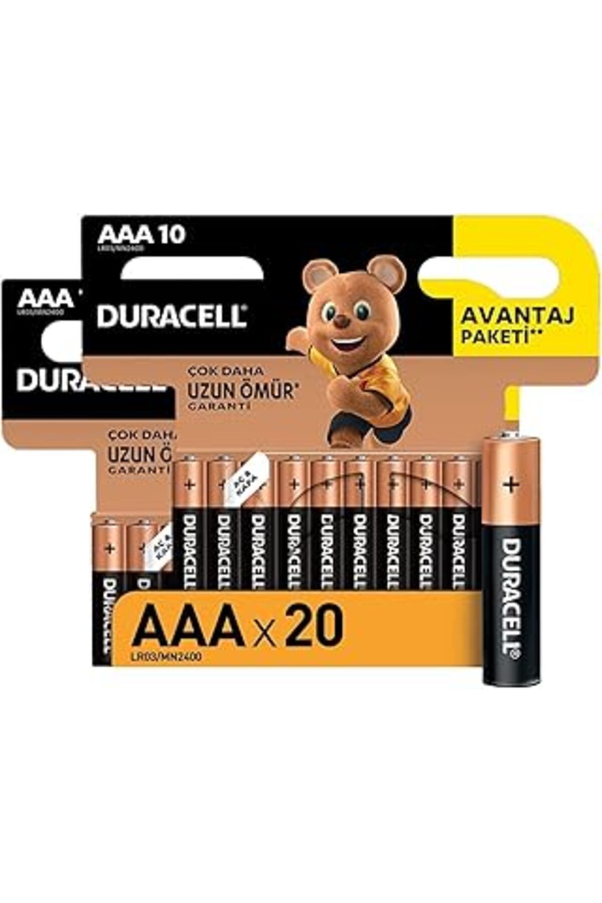 TBSProjects Alkalin Aaa Ince Kalem Piller, 20 Li Paket