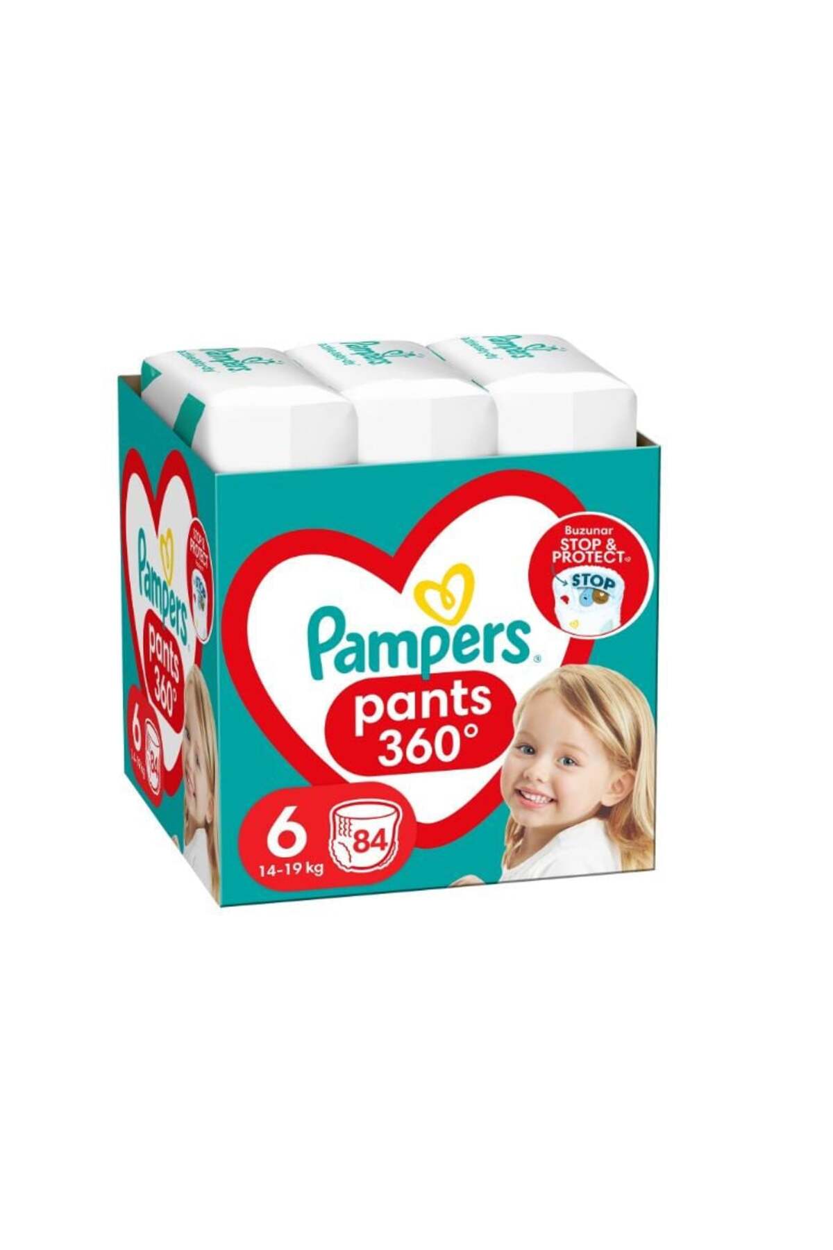Pampers Пелени Pants Mega Box, размер 6, 14-19 кг, 84 броя