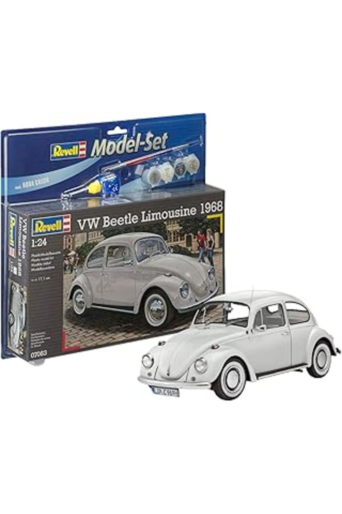 Mu Art Ahşap Revell Model Set Vw Beetle Limo - 1:24-67083