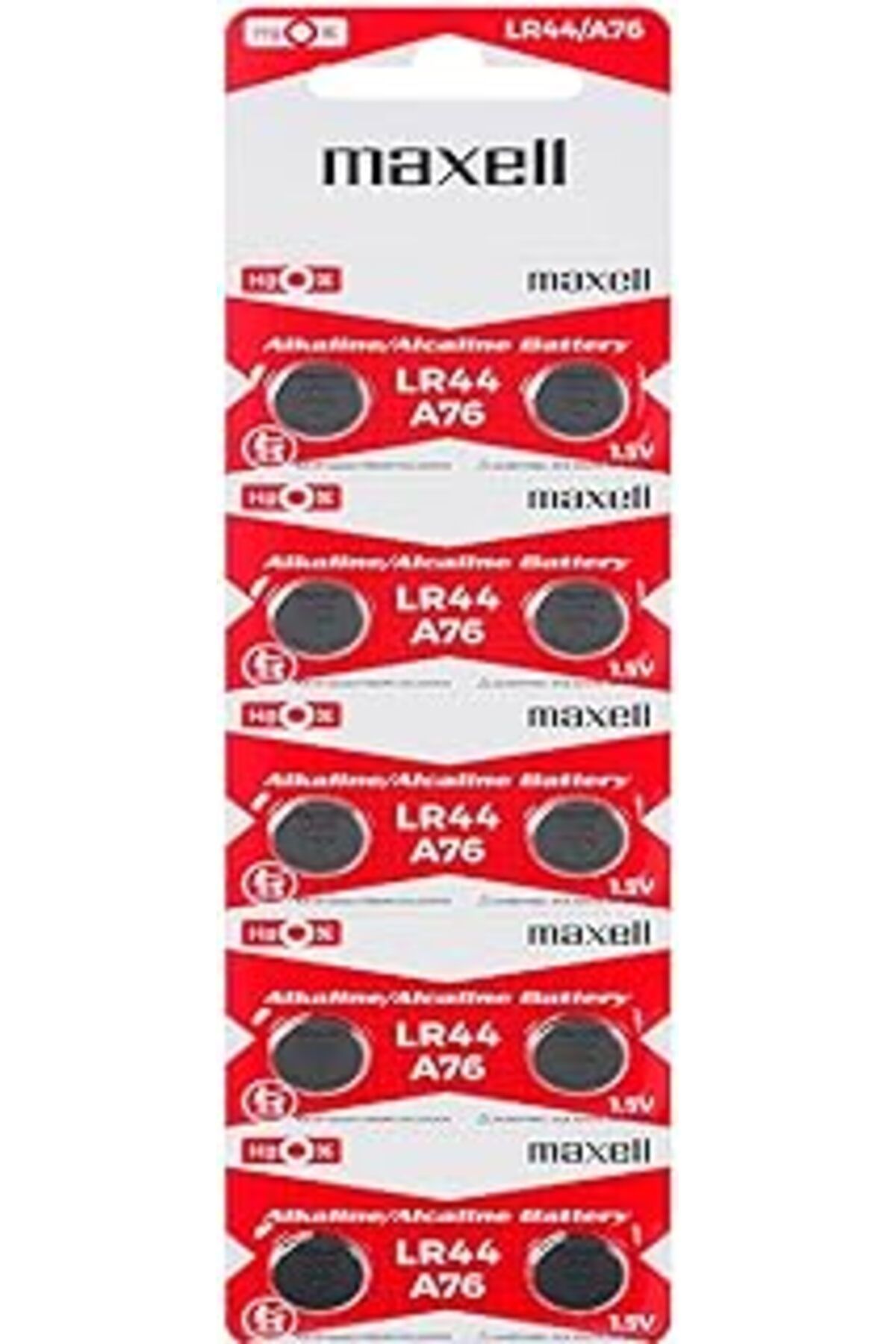 TBSProjects Maxell Lr44 Ag13 10'Luk Blister 1,5V Hafıza Pili Düğme Pili