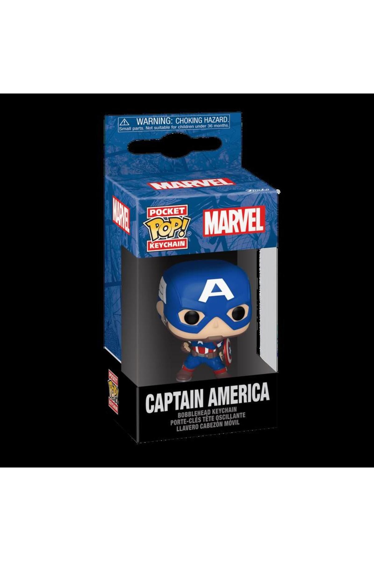 Funko Pop Pocket Keychain Marvel Captain America