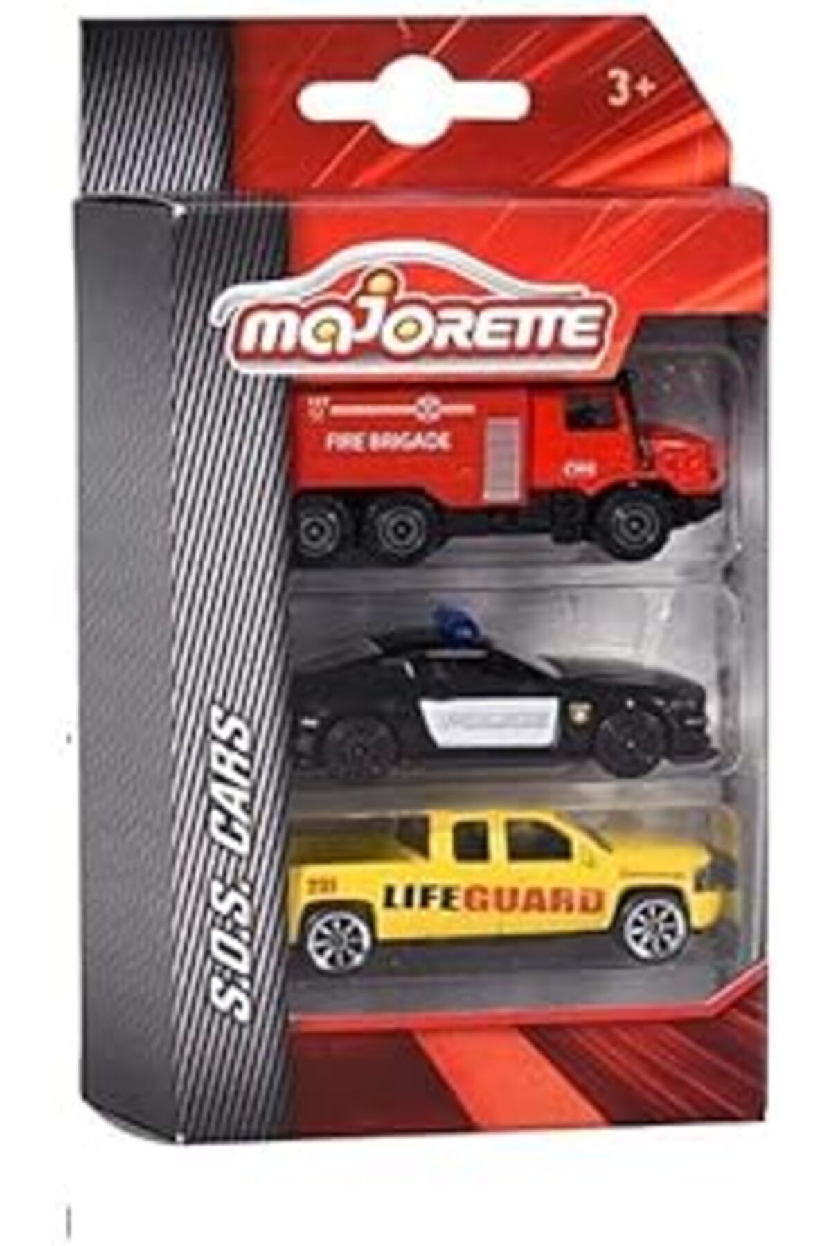 TBSProjects Majorette S.O.S Acil Müdahale Araçları Metal Diecast 3'Lü Paket 212057261
